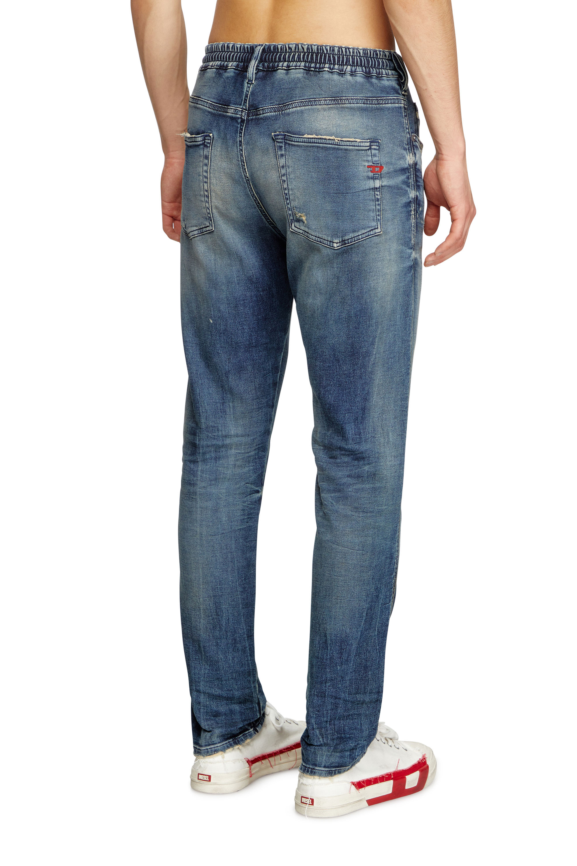 Diesel - Herren Slim 2060 D-Strukt Joggjeans® 068PN, Mittelblau - 4