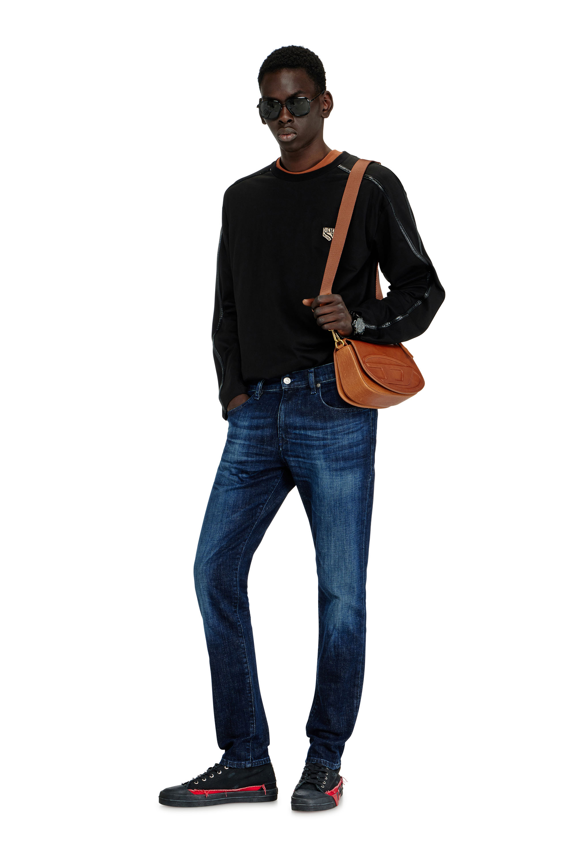 Diesel - 1DR CAMERA BAG, Unisex 1DR-Kameratasche aus Pull-Up-Leder in Braun - 2