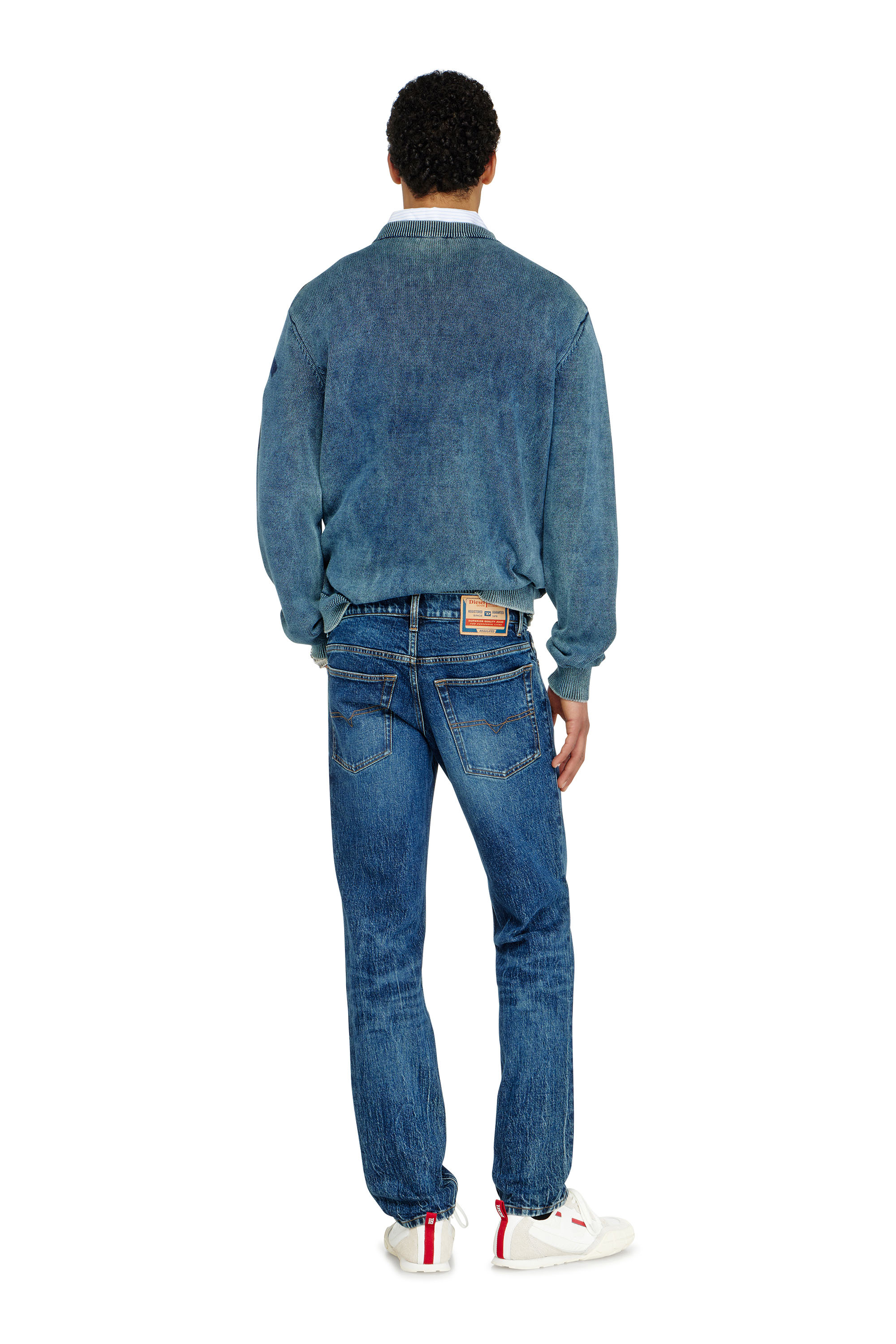 Diesel - Herren Regular Jeans 2023 D-Finitive 0KBBQ, Dunkelblau - 3