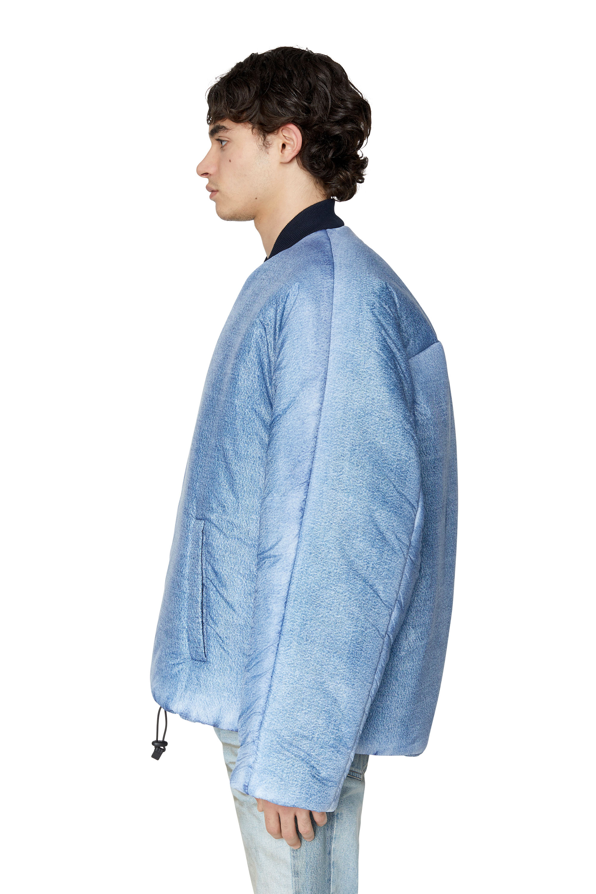 Diesel - W-DAY-PRINT, Hellblau - Image 6