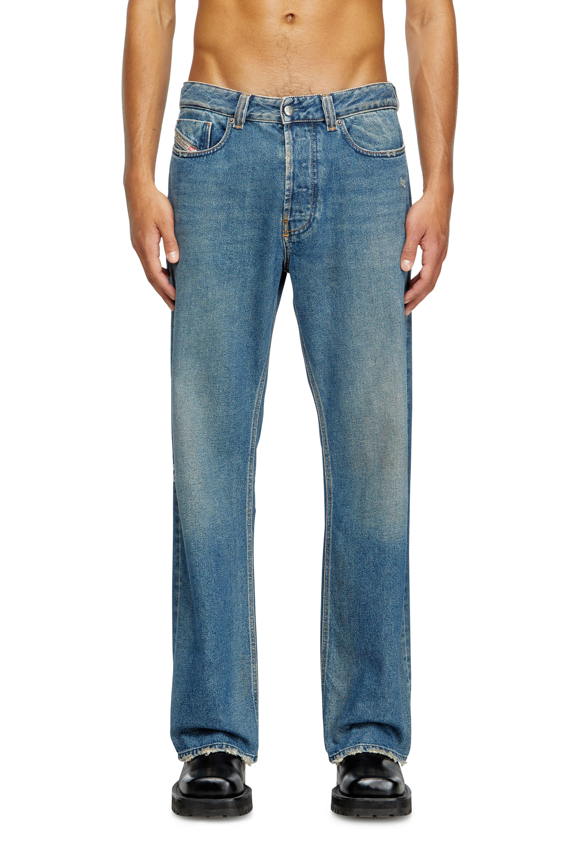 Diesel - Herren Relaxed Jeans 1980 D-Eeper 09J79, Mittelblau - 1