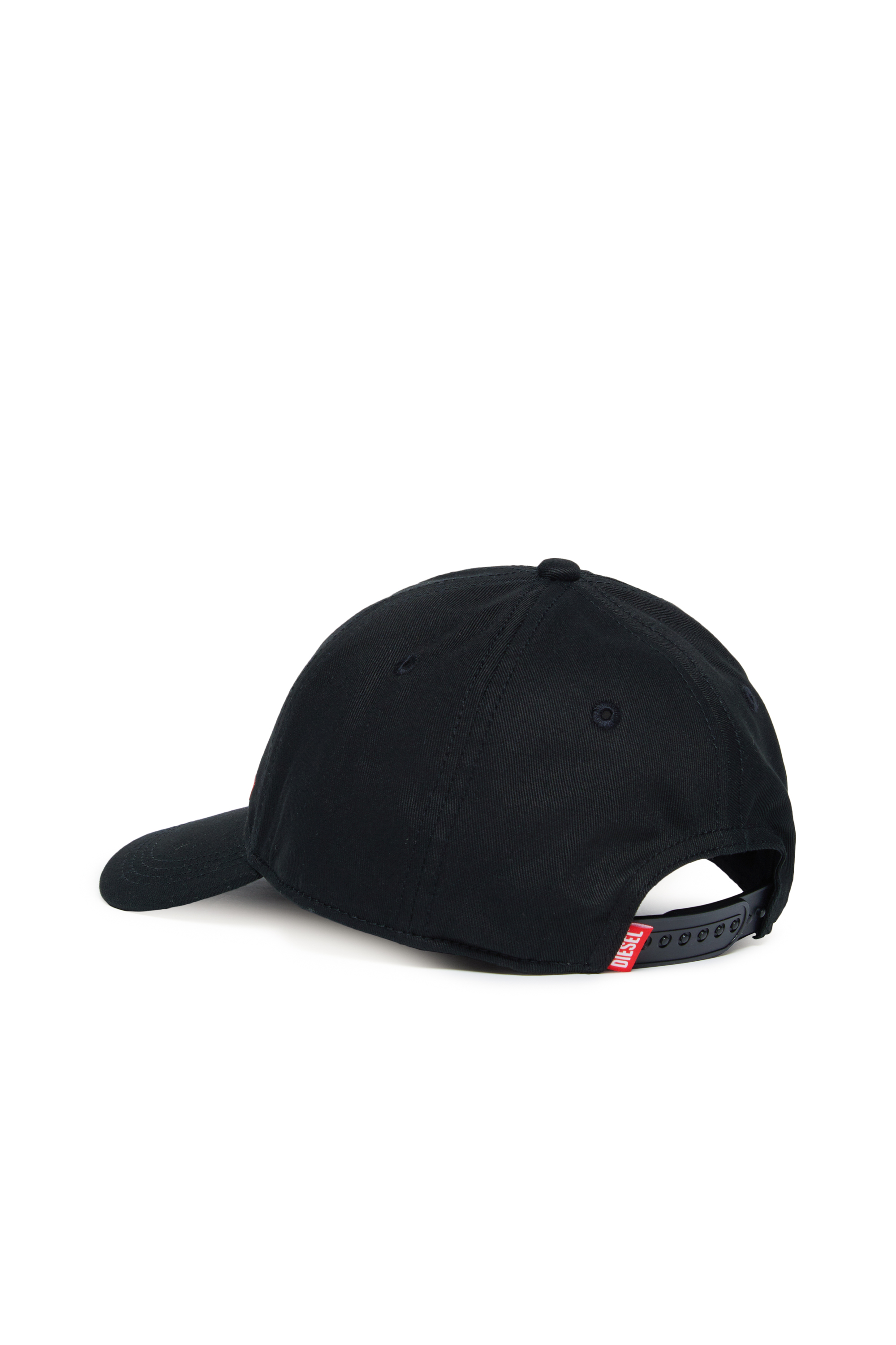 Diesel - FENSID, Herren Basecap mit D-Logo in Schwarz - 2