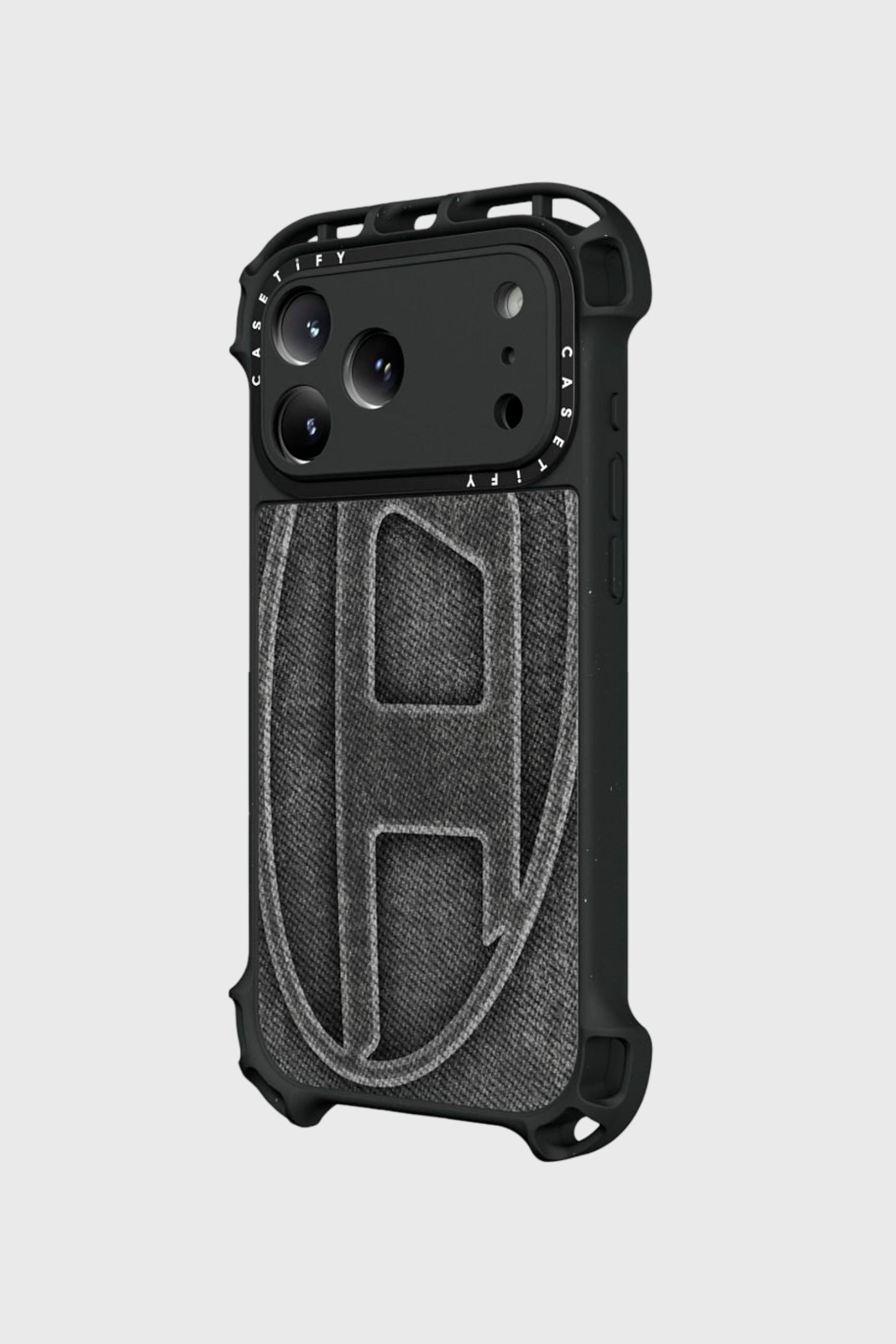 Diesel - 60599 MOULDED CASE, Unisex H&uuml;lle Oval D f&uuml;r iPhone 17 Pro Max in Schwarz - 2