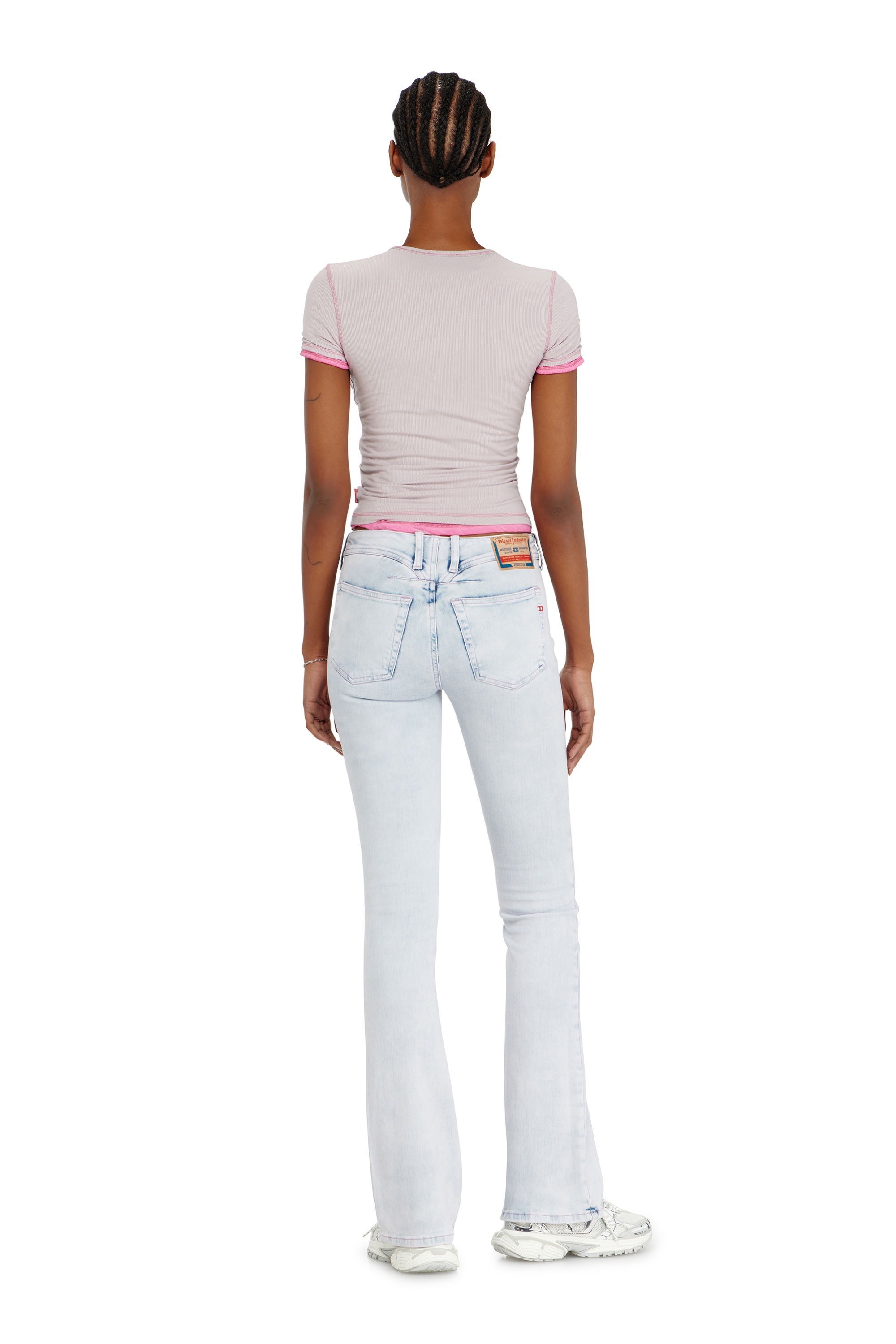Diesel - Damen Bootcut Jeans 1969 D-Ebbey 0HDBH, Hellblau - 3