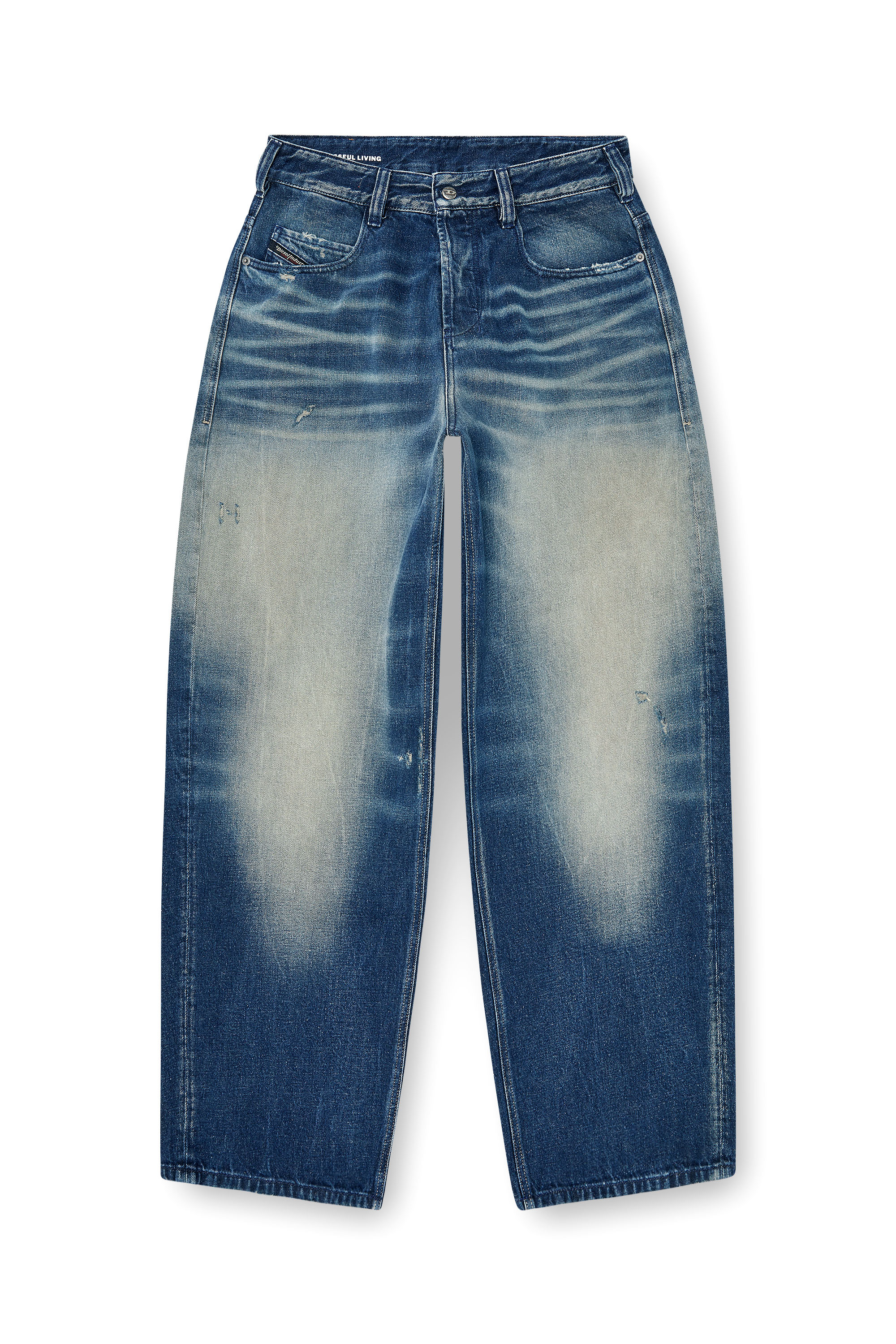 Diesel - Unisex Relaxed Jeans 1997 D-Enim-M 007DQ, Dunkelblau - 3