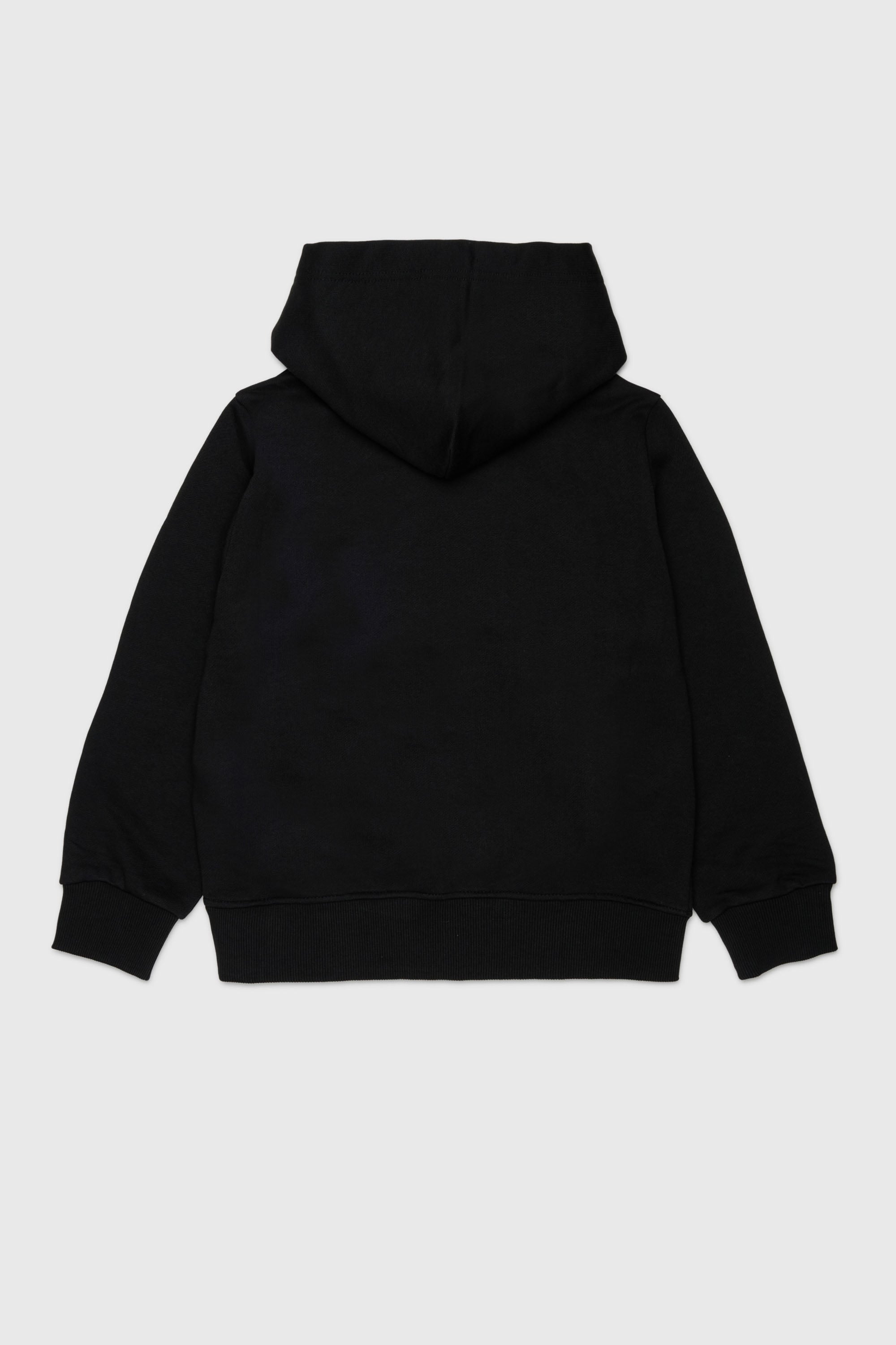 Diesel - SLODIMHOOD OVER, Herren Hoodie mit Diesel Industry Print in Schwarz - 2