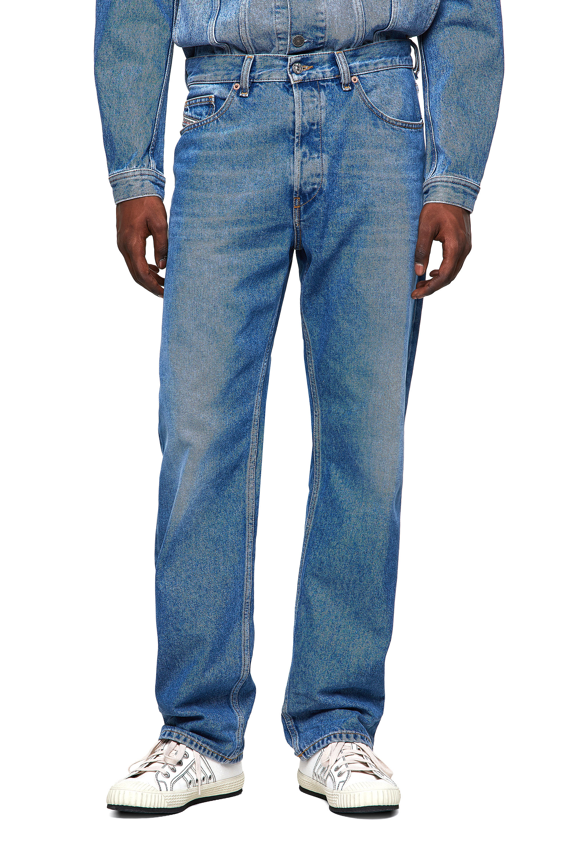 D-Macs 009MG, Mittelblau - Jeans