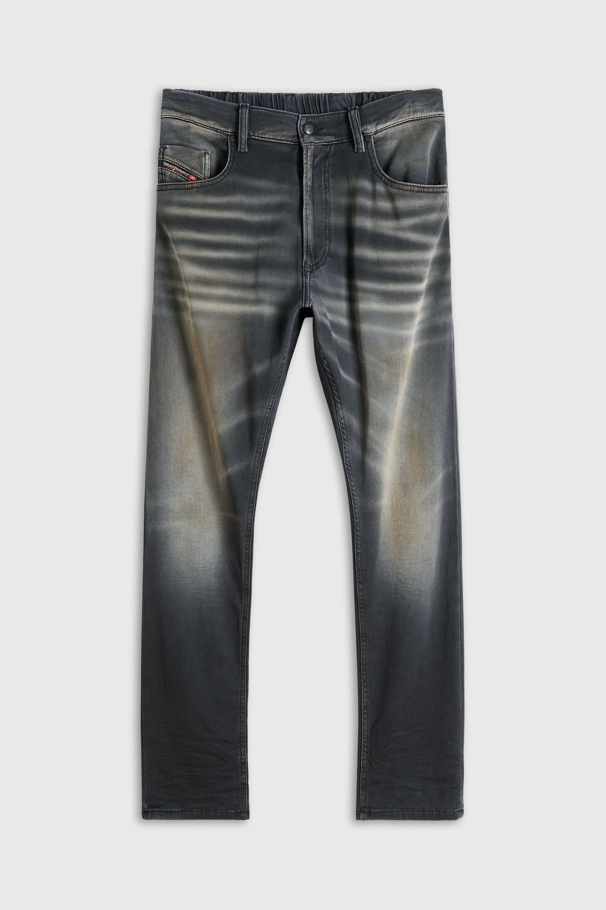 Diesel - Herren Regular 2032 D-Krooley-BW Joggjeans&reg; 068ZQ, Schwarz/Dunkelgrau - 2