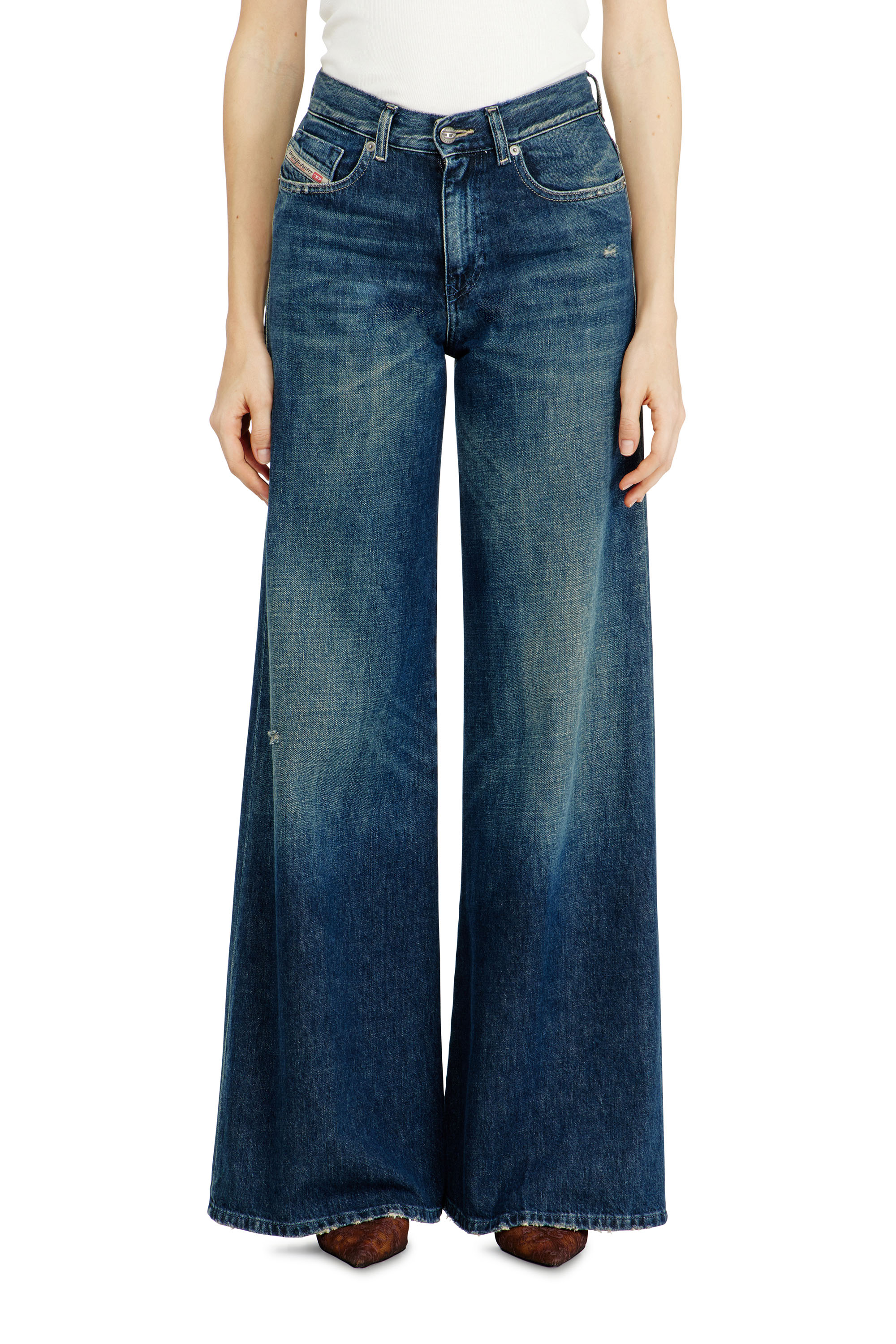 Diesel - Damen Flare Jeans 1978 D-Akemi 09N70, Dunkelblau - 4