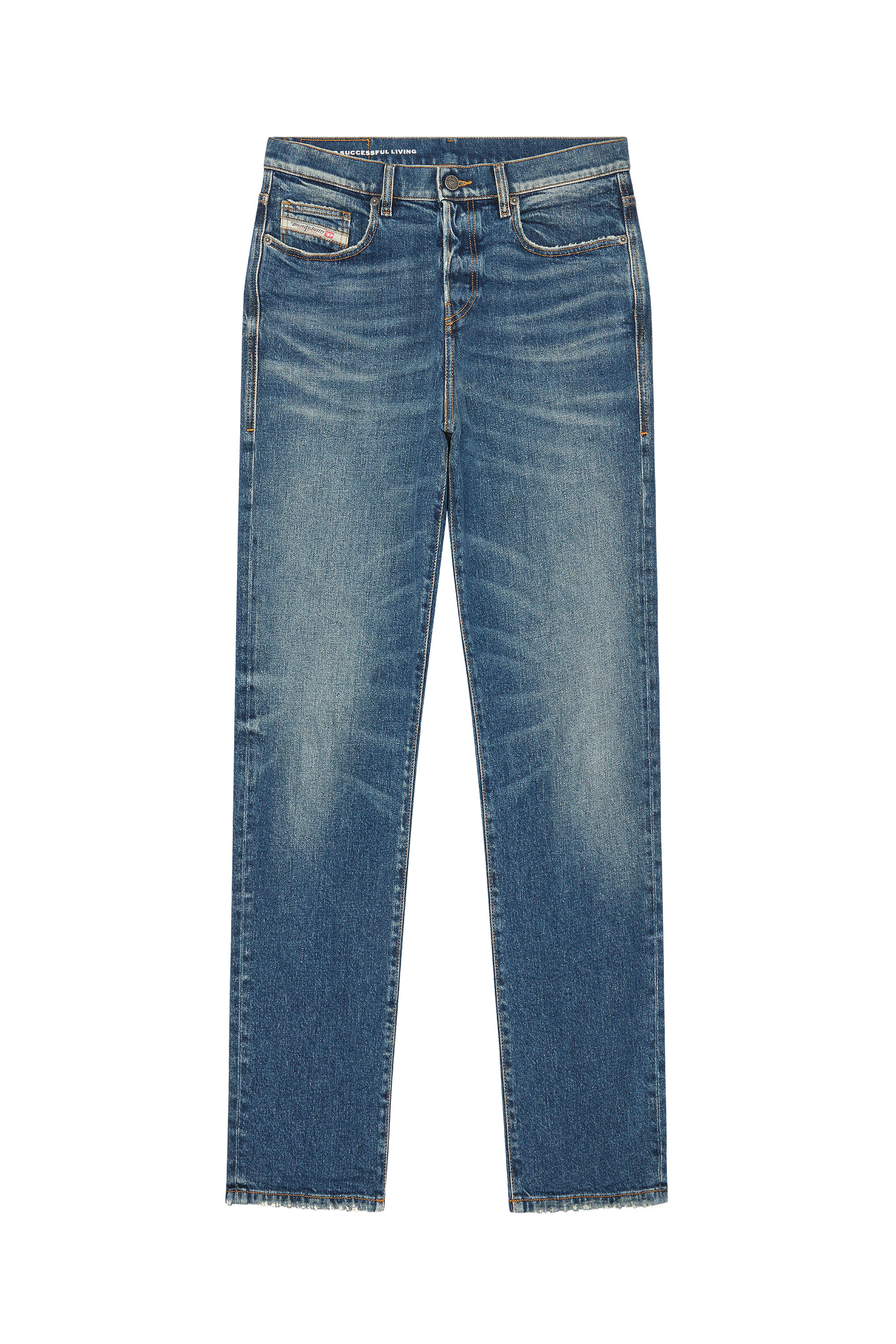 Diesel - Straight Jeans 2020 D-Viker 007L1, Mittelblau - Image 5