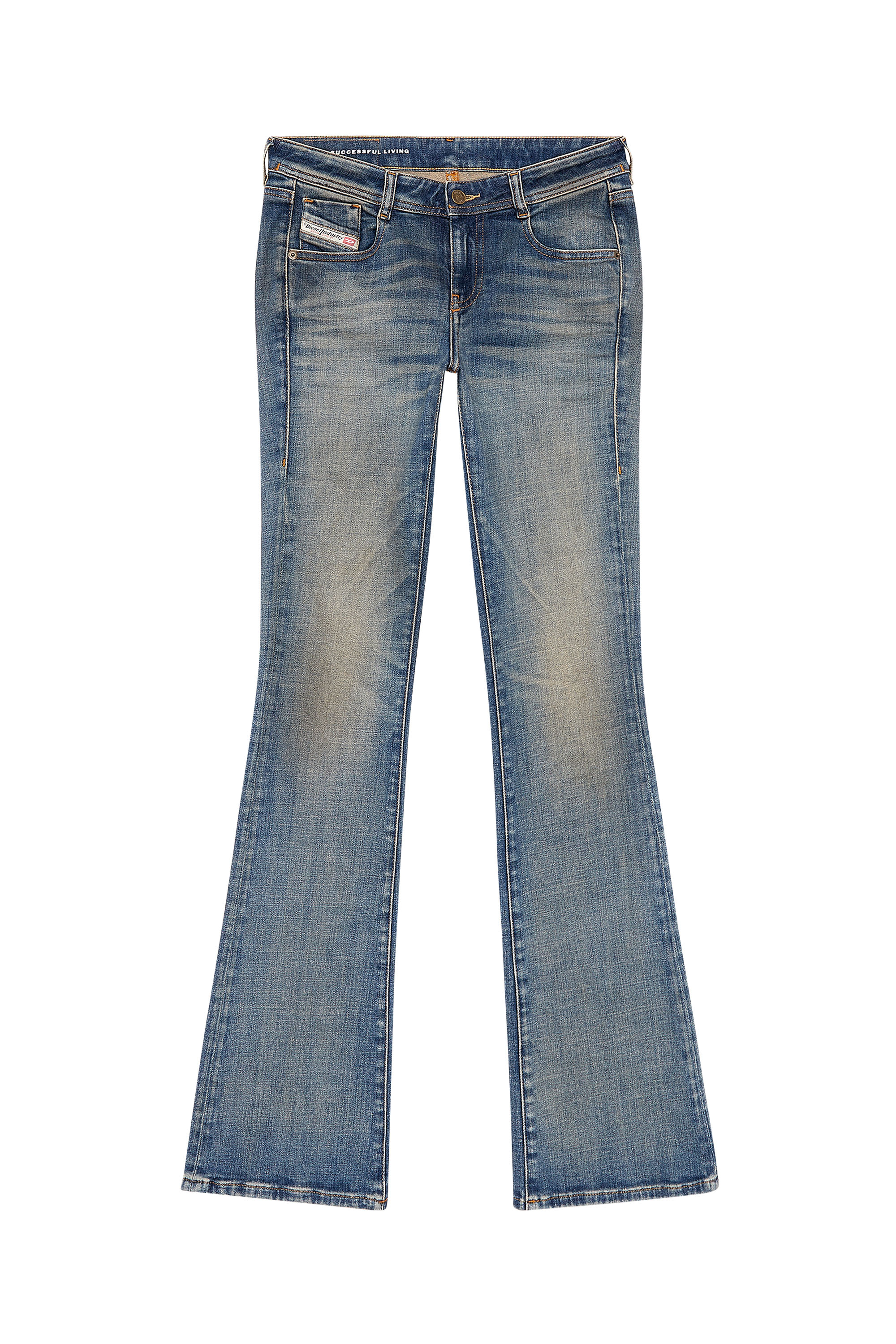 Diesel - Bootcut and Flare Jeans 1969 D-Ebbey 09H69, Dunkelblau - Image 6