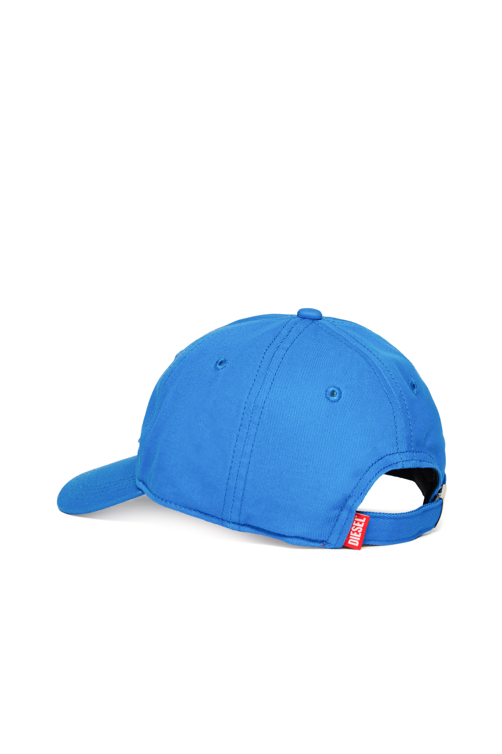 Diesel - FCGUS, Herren Basecap mit besticktem Logo-Patch in Blau/Gelb - 2