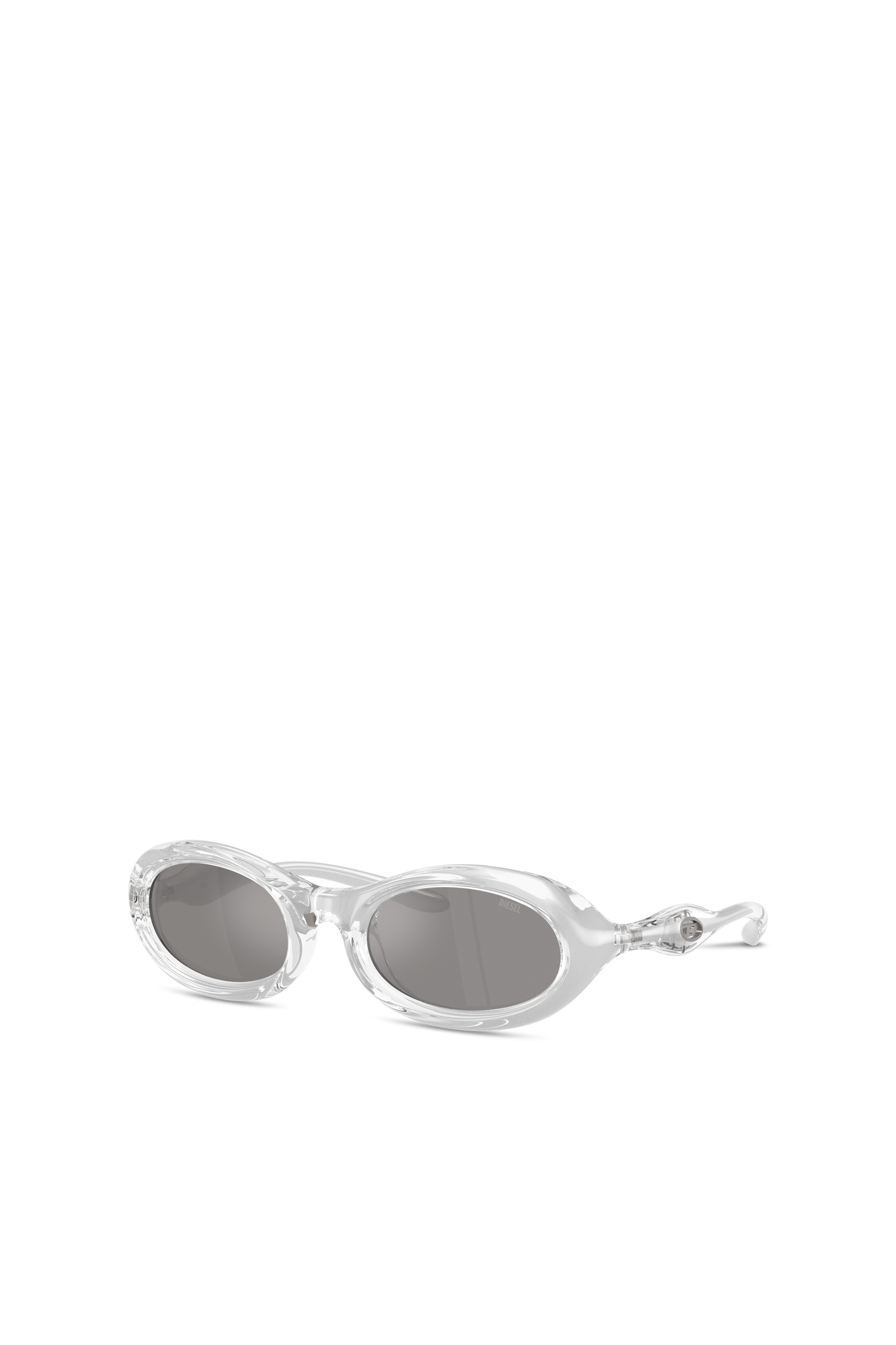 Diesel - 0DL3011U, Unisex Ovale Sonnenbrille in Grau - 4