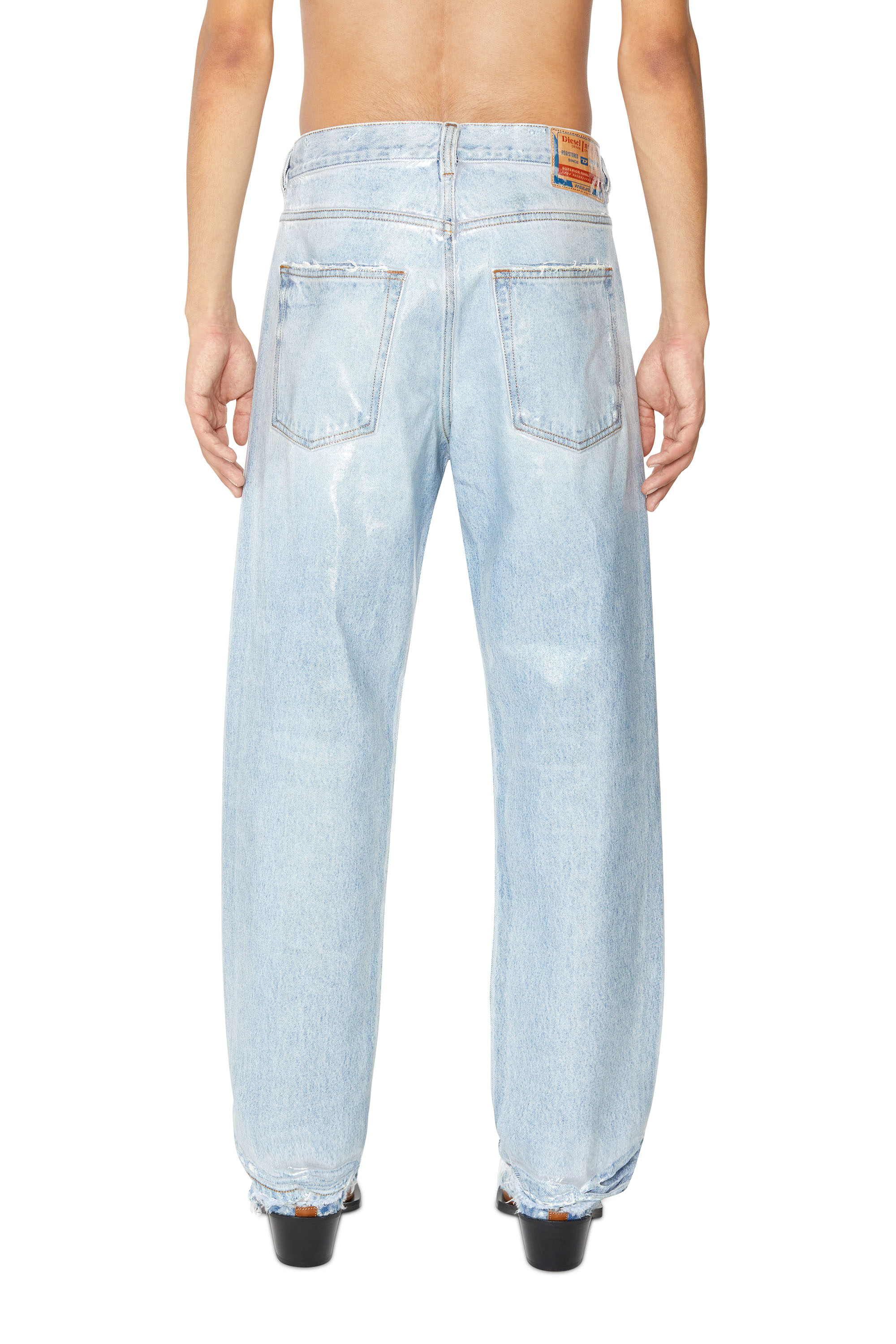 Diesel - 2010 D-Macs 007H8 Straight Jeans, Hellblau - Image 3