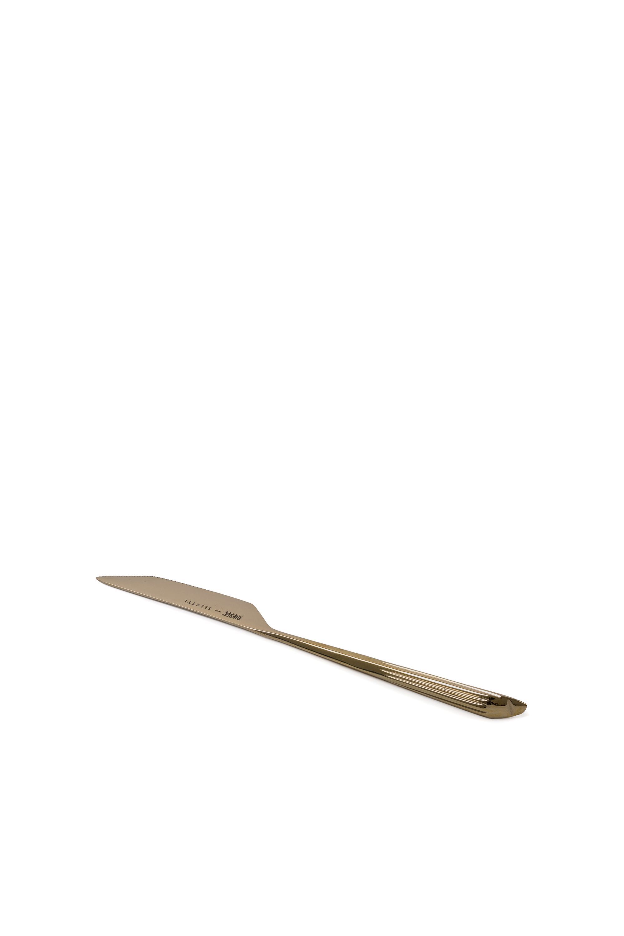 Diesel - 10832 COSMIC DINER, Unisex Besteckset aus Messing in Gold - 4