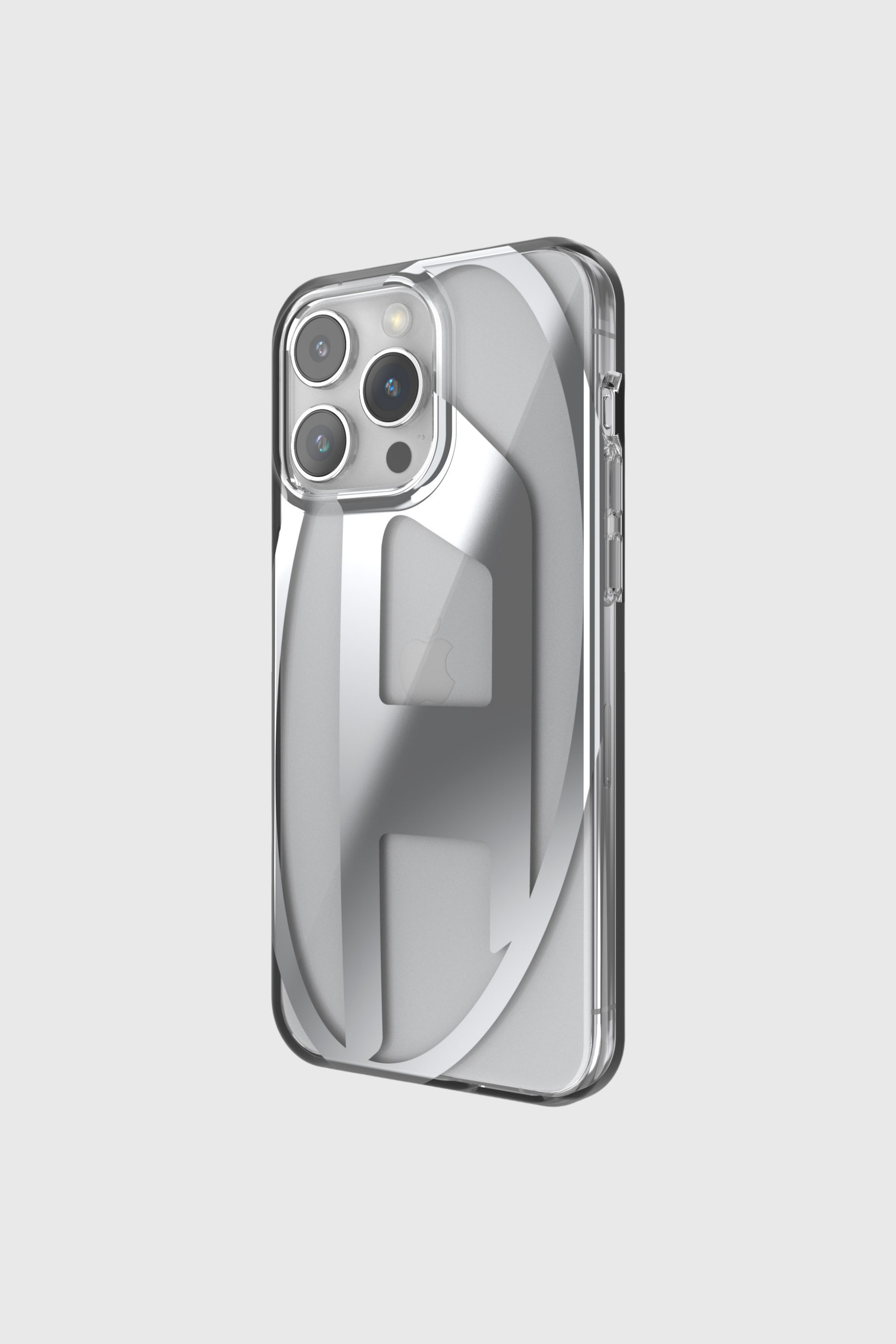 Diesel - 54204 MOULDED CASE, Unisex Handycase transparent D iP15 Pro Max in Silber - 3