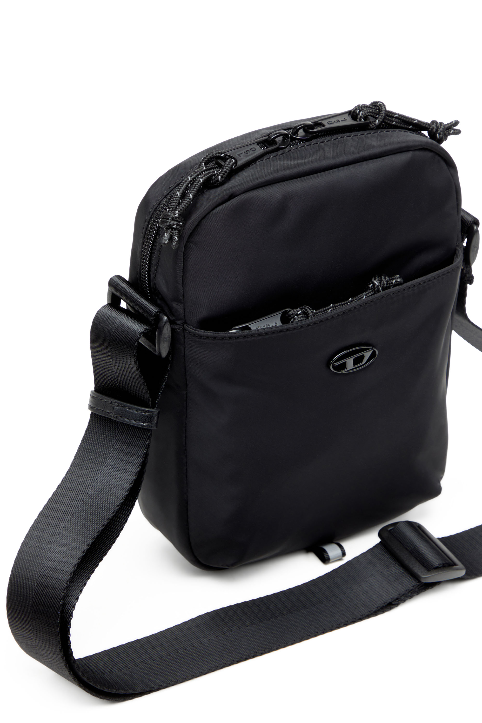 Diesel - D-PACK CROSSBODY X, Herren D-Pack-Crossbody-Tasche aus technischem Stoff in Schwarz - 5