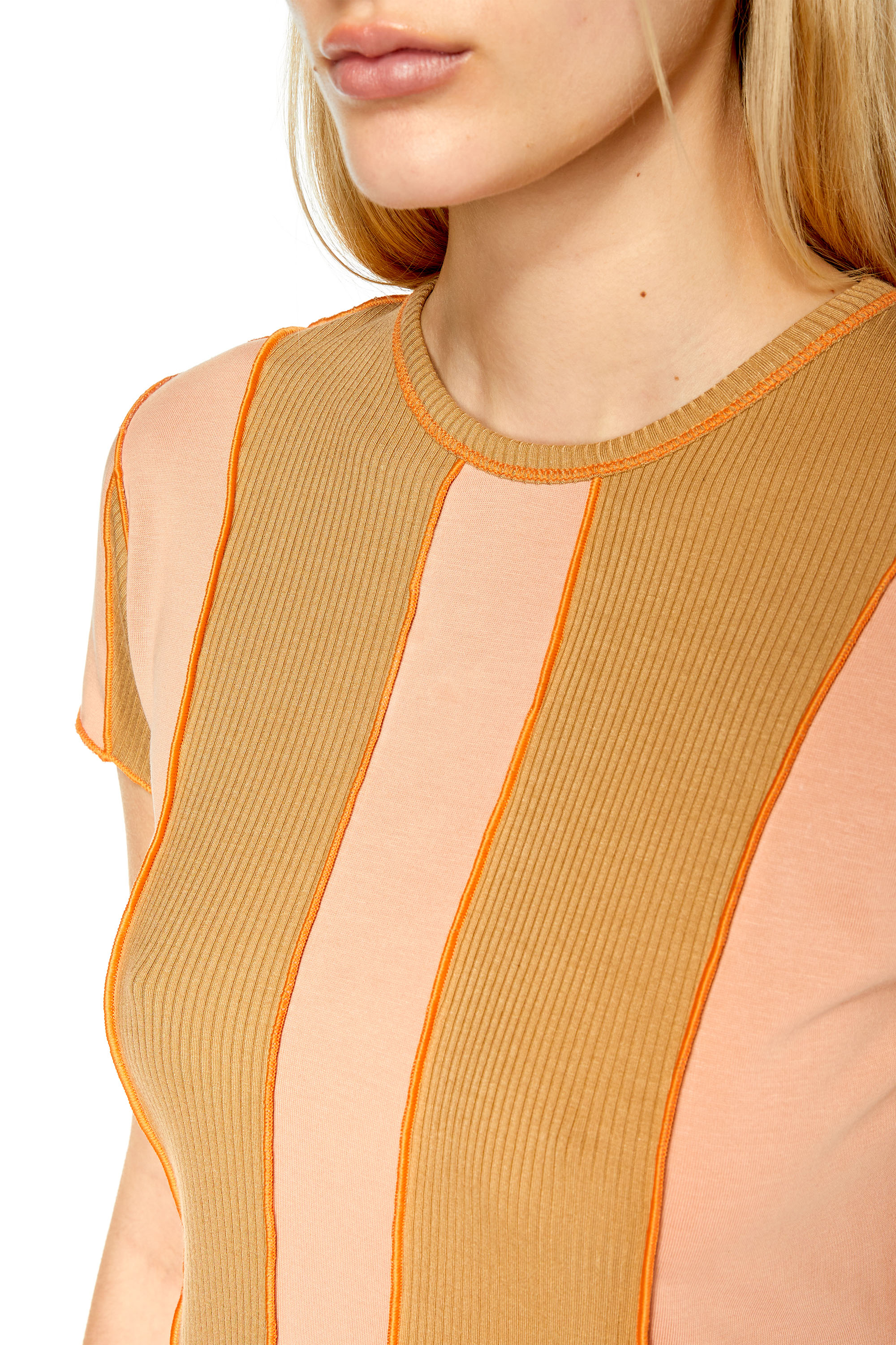 Diesel - T-LINUTY, Braun/Rosa - Image 5