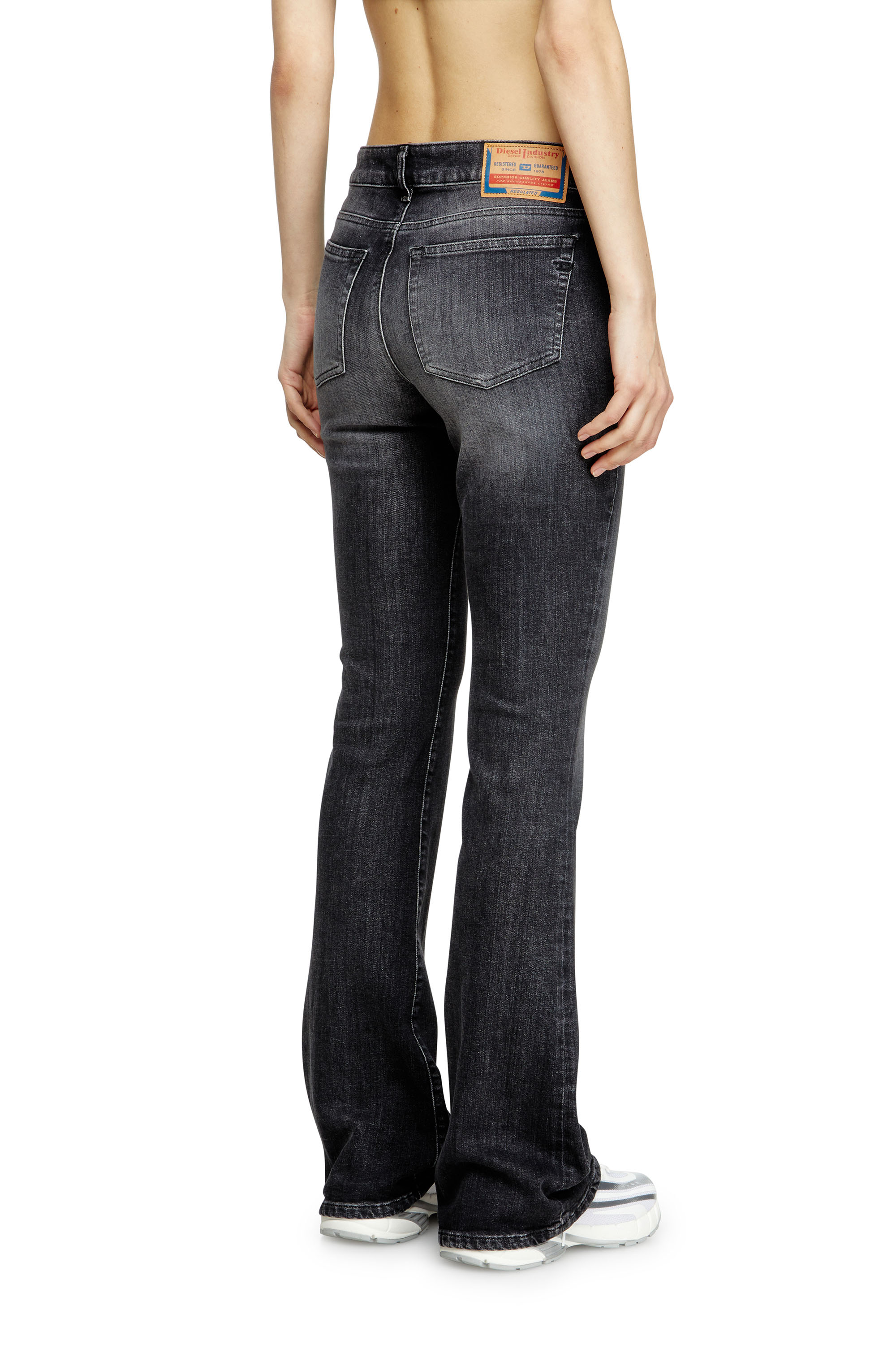 Diesel - Damen Bootcut Jeans 1969 D-Ebbey 09L98, Schwarz/Dunkelgrau - 4