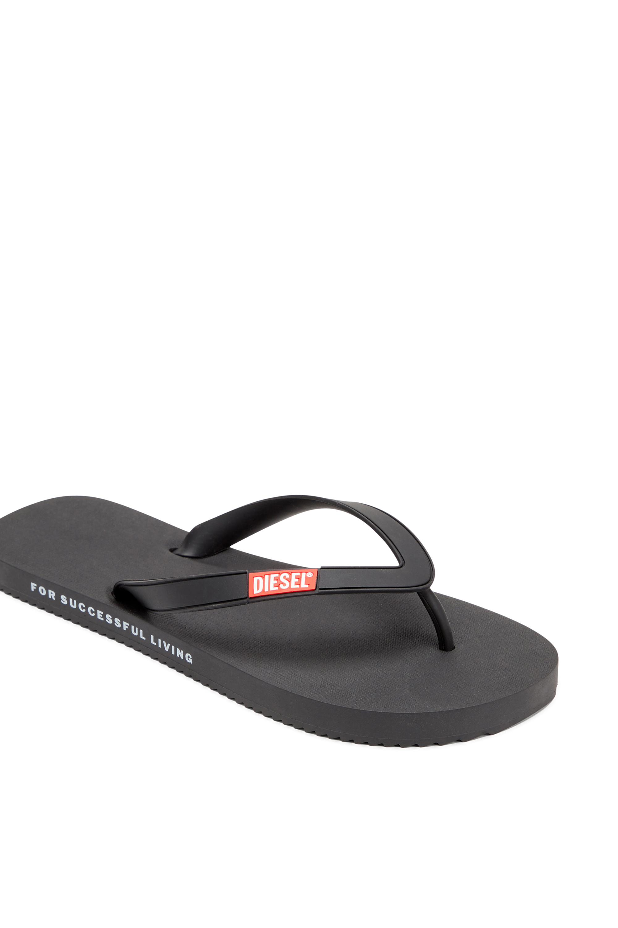 Diesel - SA-RIO, Herren Sa-Rio-Flip-Flops aus Gummi in Schwarz - 6