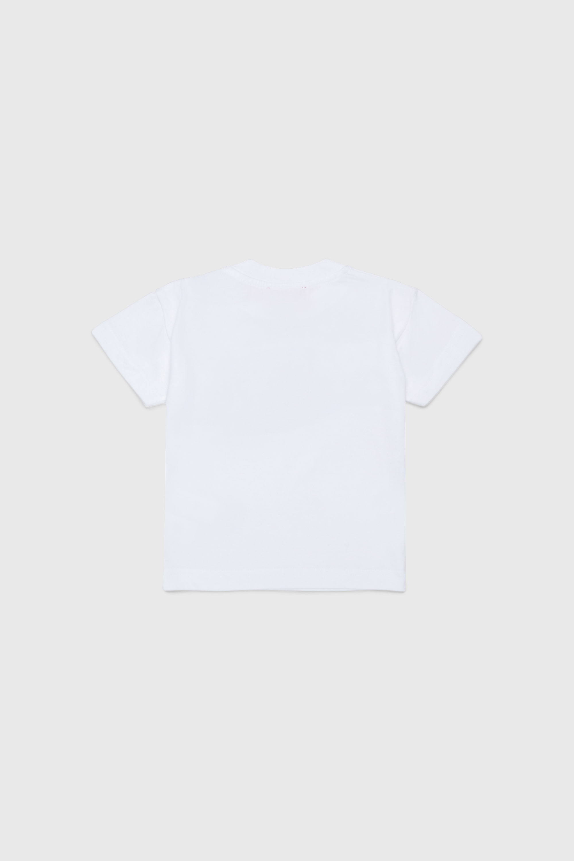 Diesel - TDSELB, Unisex T-Shirt aus Baumwolle mit Logo-Print in Wei&szlig; - 2