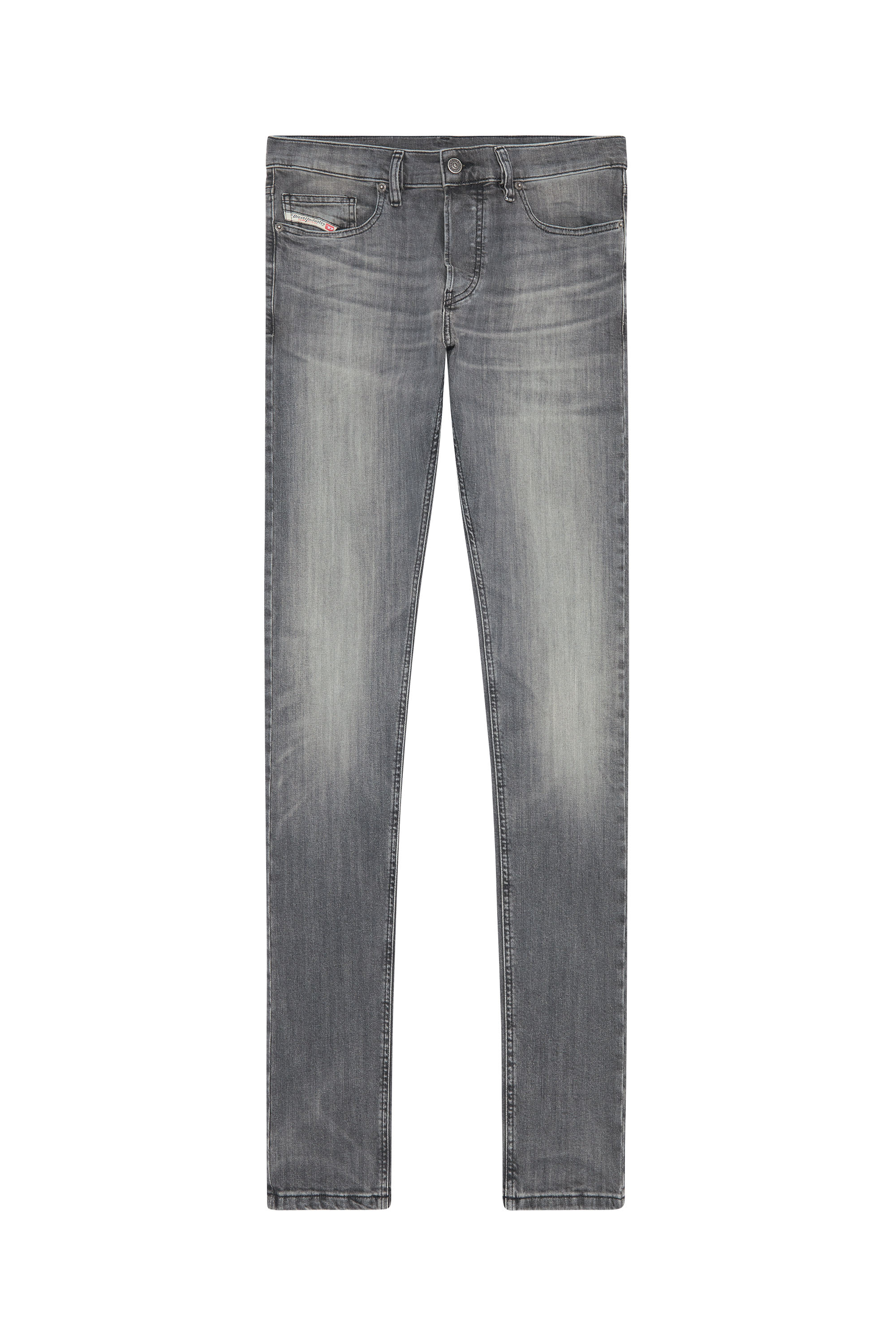 Diesel - Slim Jeans D-Luster 0BJAX, Schwarz/Dunkelgrau - Image 6