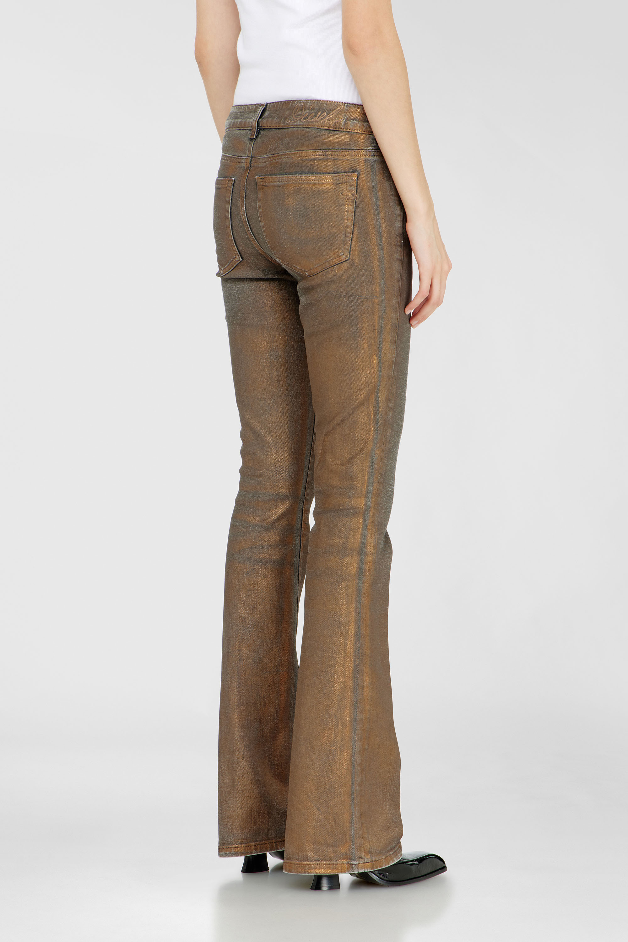 Diesel - Damen Bootcut Jeans 1969 D-Ebbey 09Q38, Braun - 5
