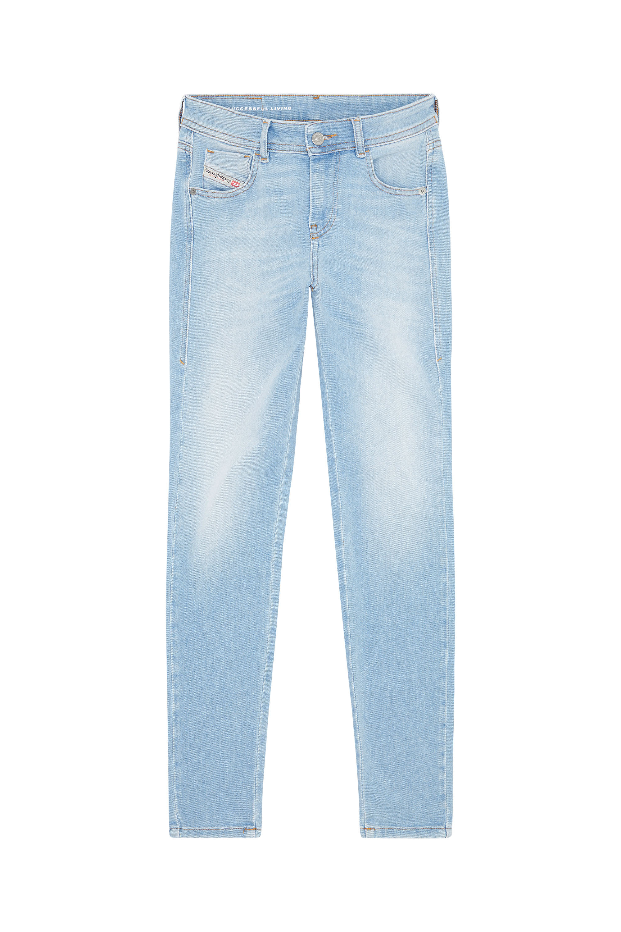 Diesel - Super skinny Jeans 2017 Slandy 09E76, Hellblau - Image 5