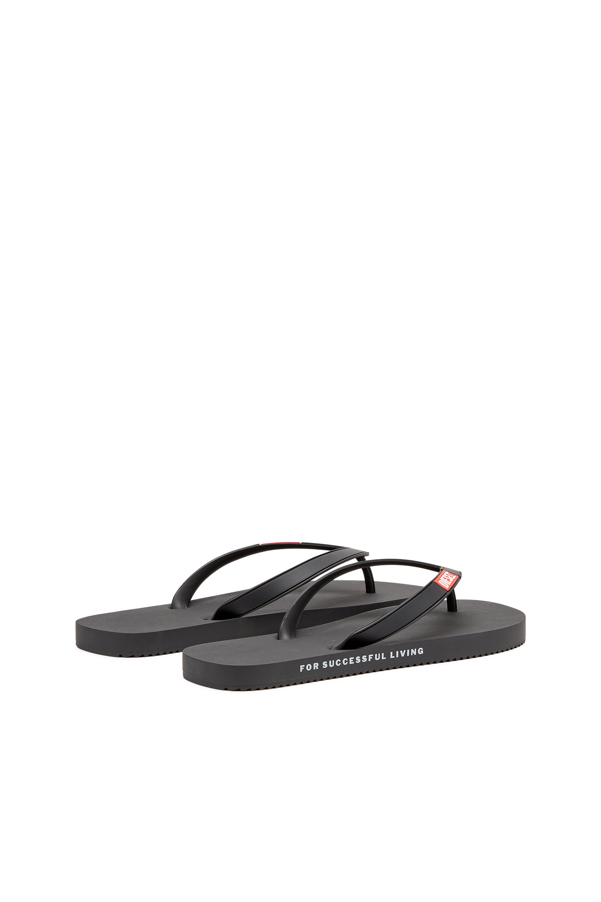 Diesel - SA-RIO W, Damen Flip-Flops aus Gummi in Schwarz - 3