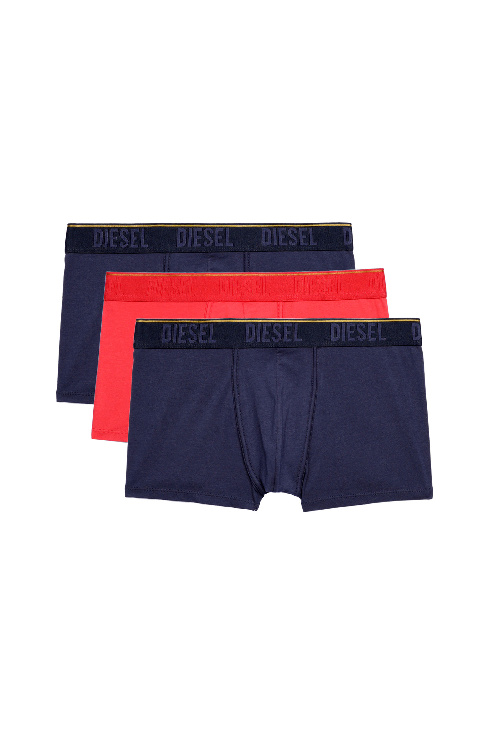 UMBX-DAMIENTHREEPACK, Blau/Rot - Boxershorts