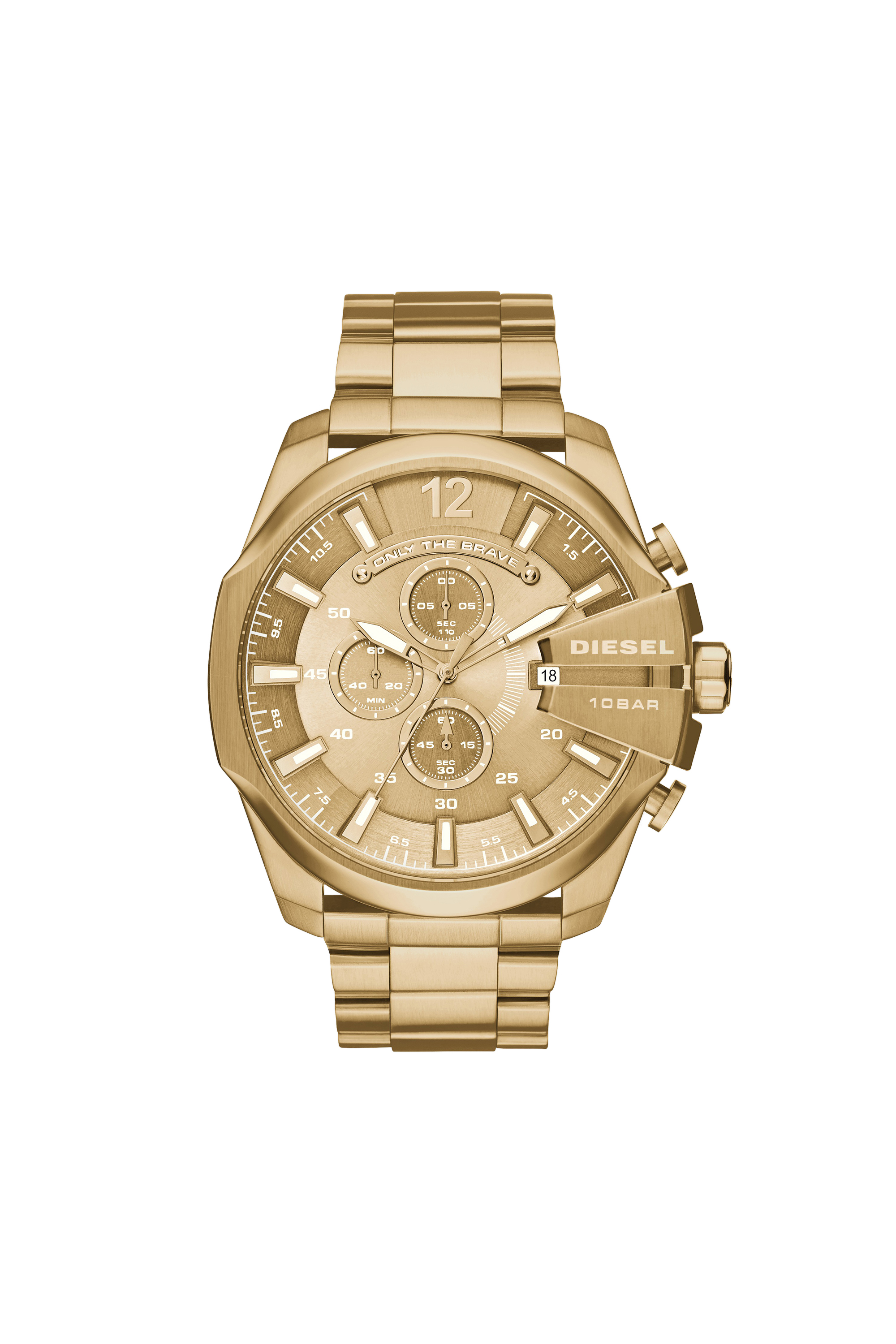 DZ4360 MEGA CHIEF, Gold - Uhren