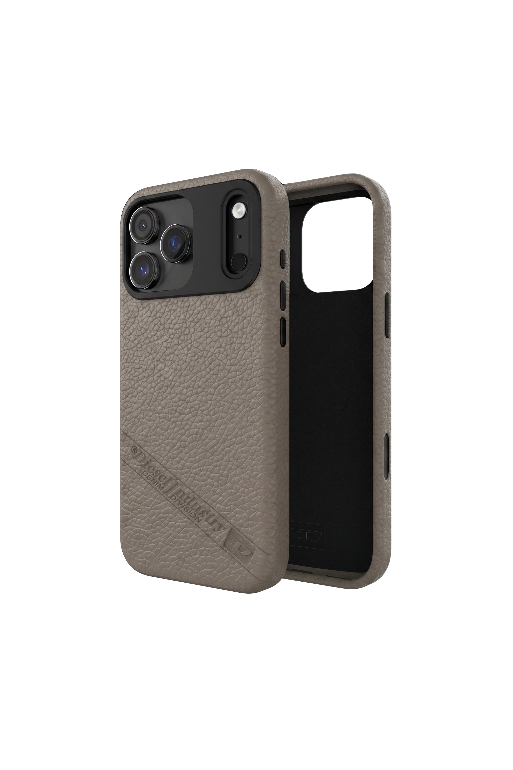 Diesel - 60645 MOULDED CASE, Unisex Flag D H&uuml;lle mit MagSafe f&uuml;r iPhone 17 Pro Max in Beige - 1