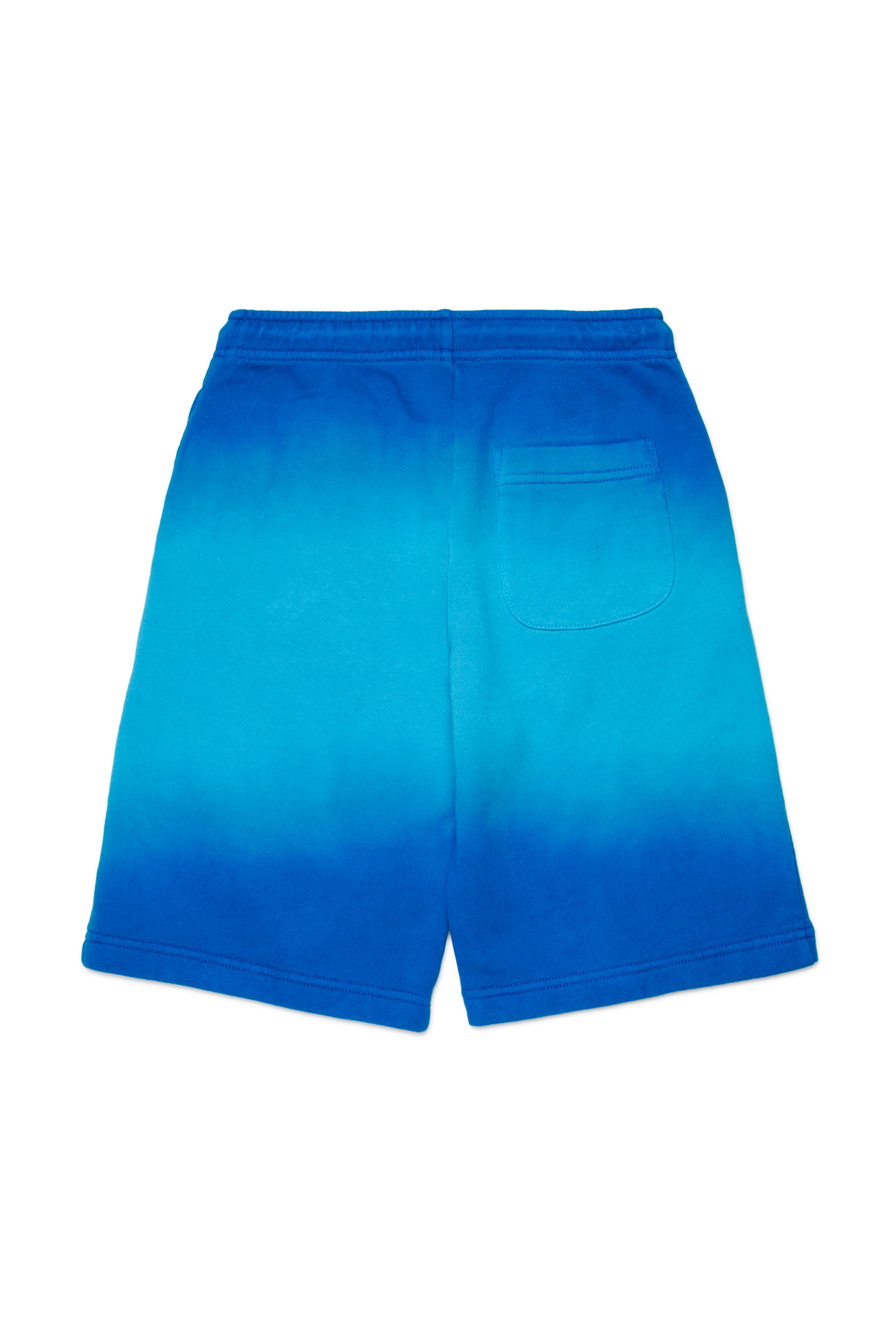 Diesel - PSHADE, Herren Baumwollshorts mit Farbverlauf-Waschung in Blau - 2
