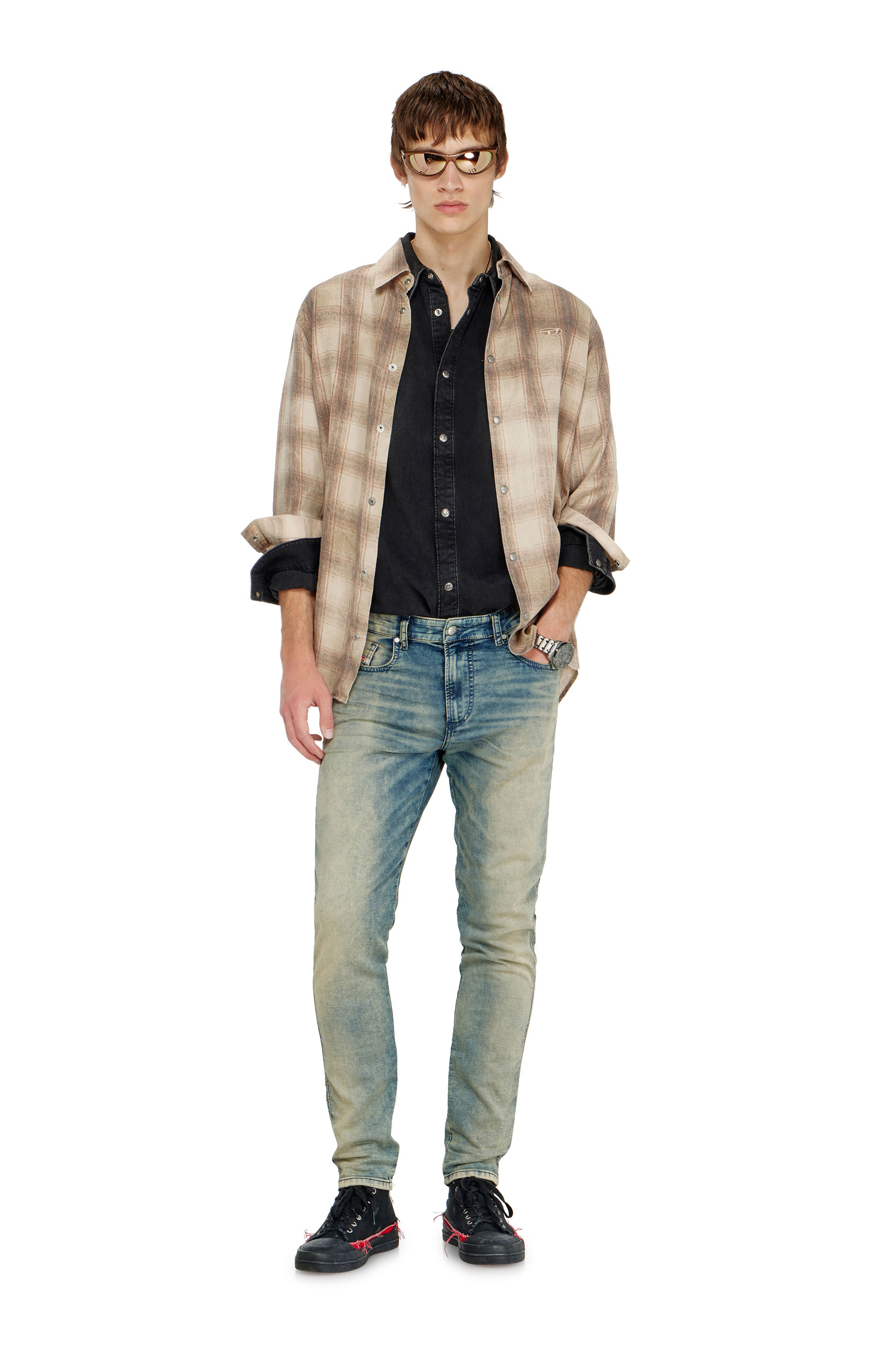 Diesel - Herren Slim 2062 D-Strukt Joggjeans&reg; 09P60, Mittelblau - 2