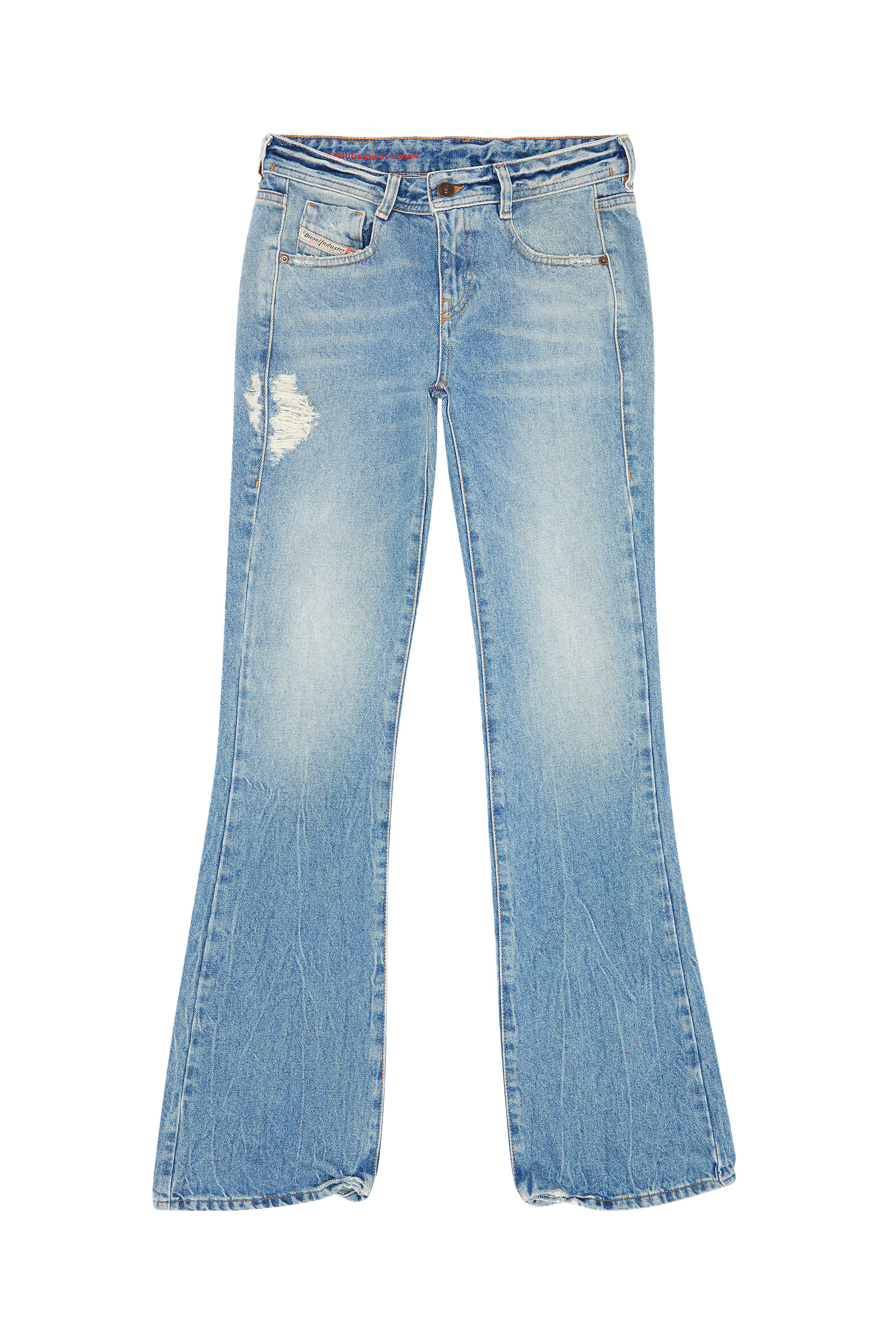 Diesel - 1969 D-EBBEY 09D98 Bootcut and Flare Jeans, Mittelblau - Image 6