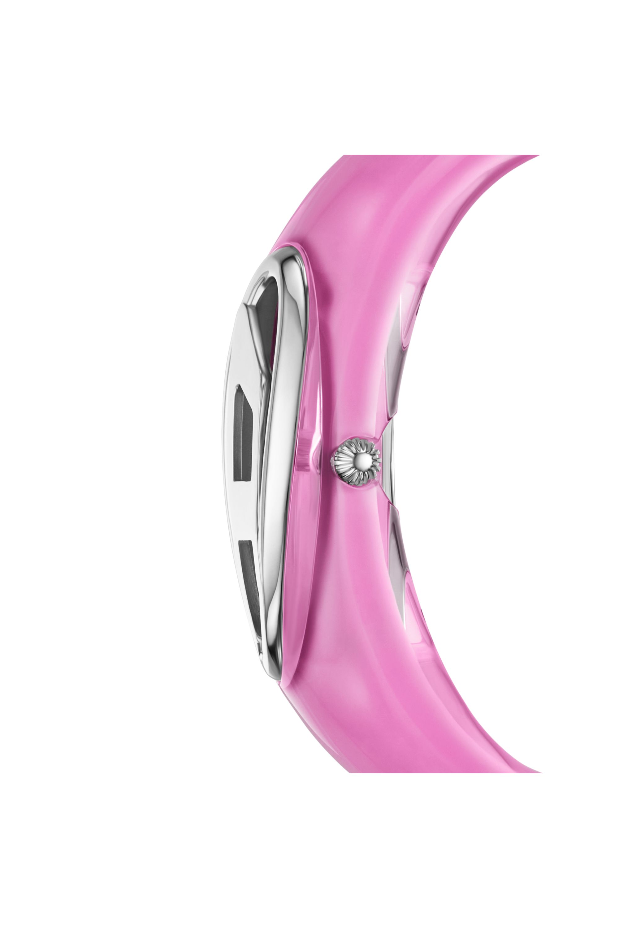 Diesel - DZ5617 WATCH, Damen Wonder-D Armbanduhr aus Nylonharz in Rosa - 3