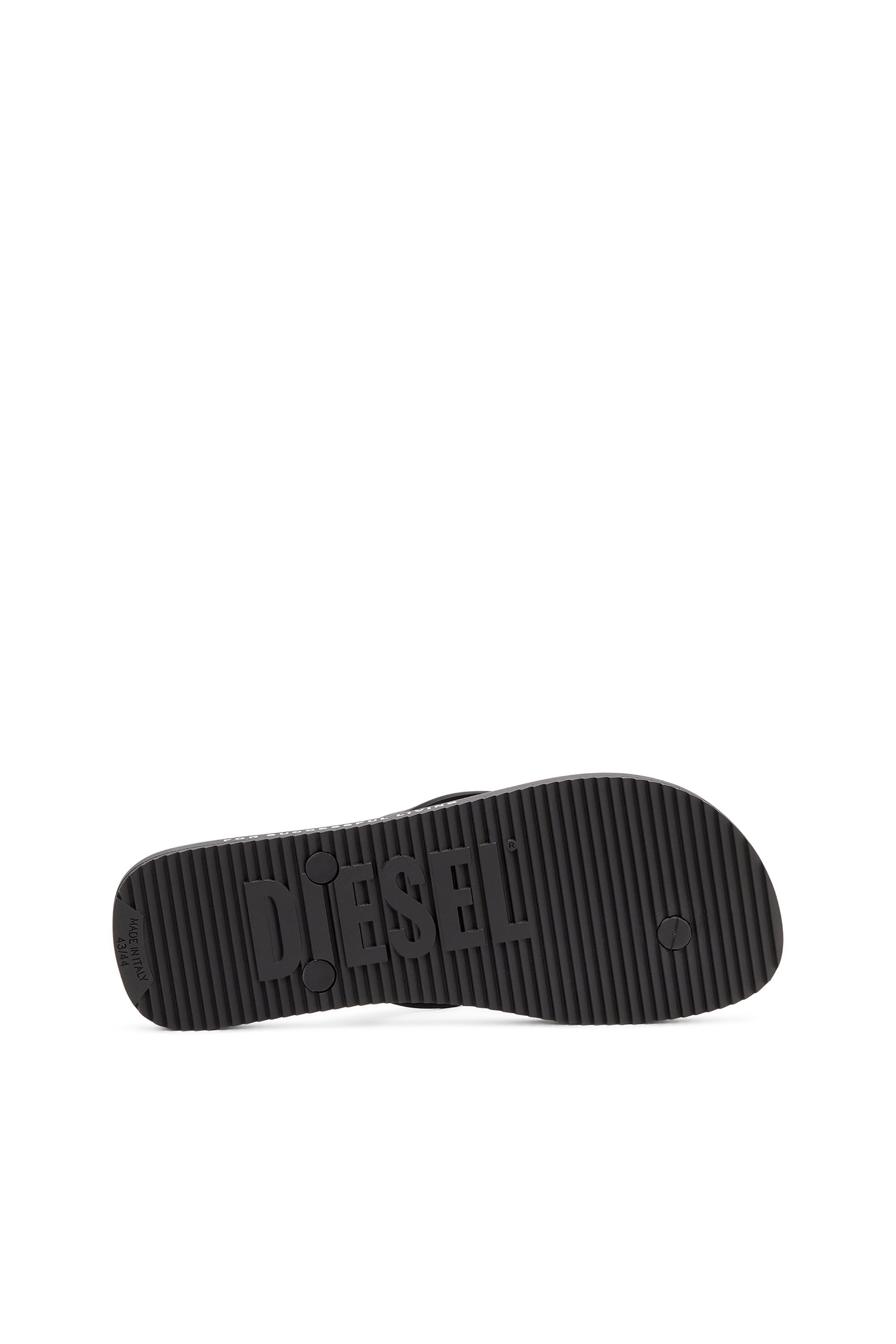 Diesel - SA-RIO W, Damen Flip-Flops aus Gummi in Schwarz - 4