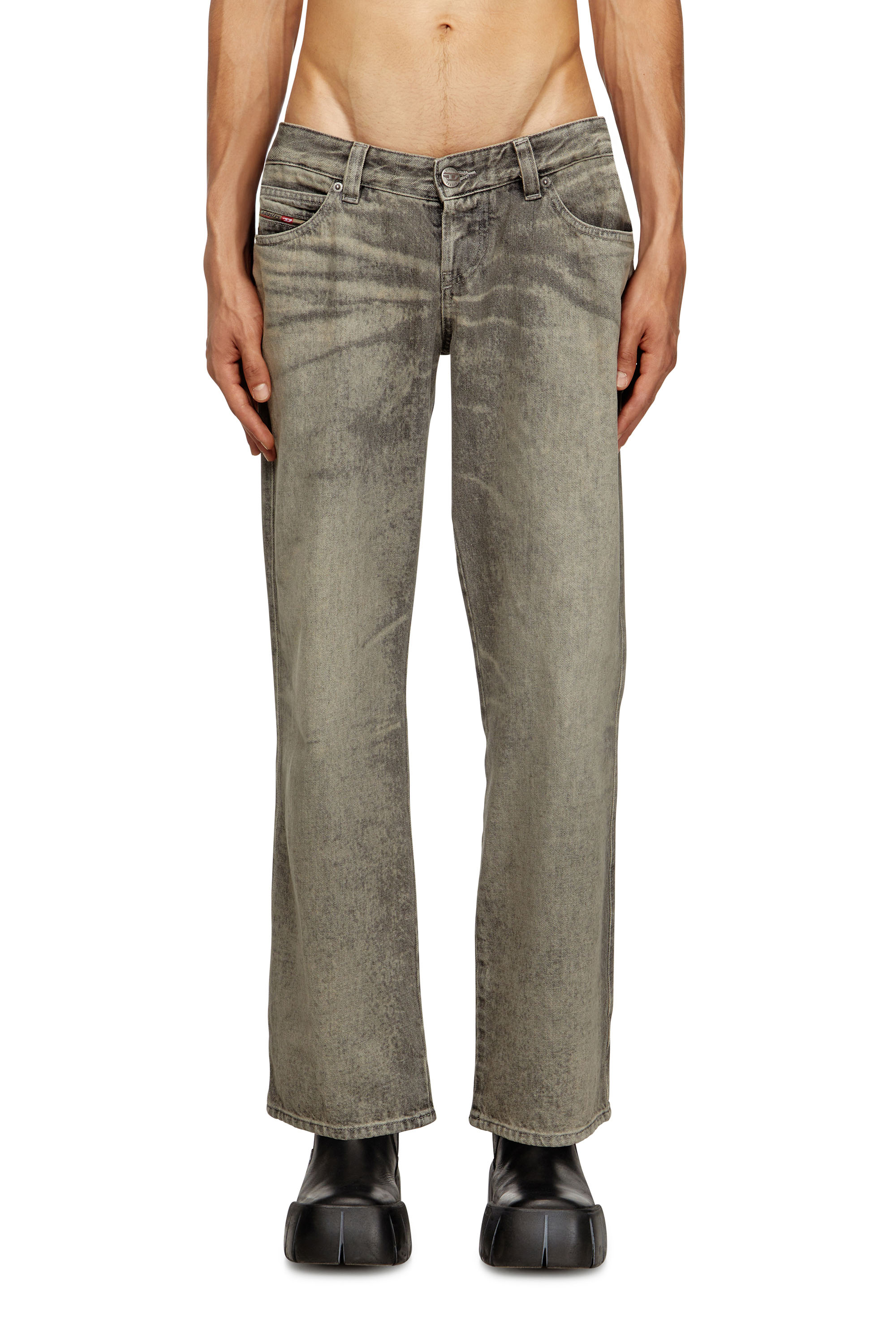 Diesel - Herren Regular Jeans D-Im 007DR, Grau - 1