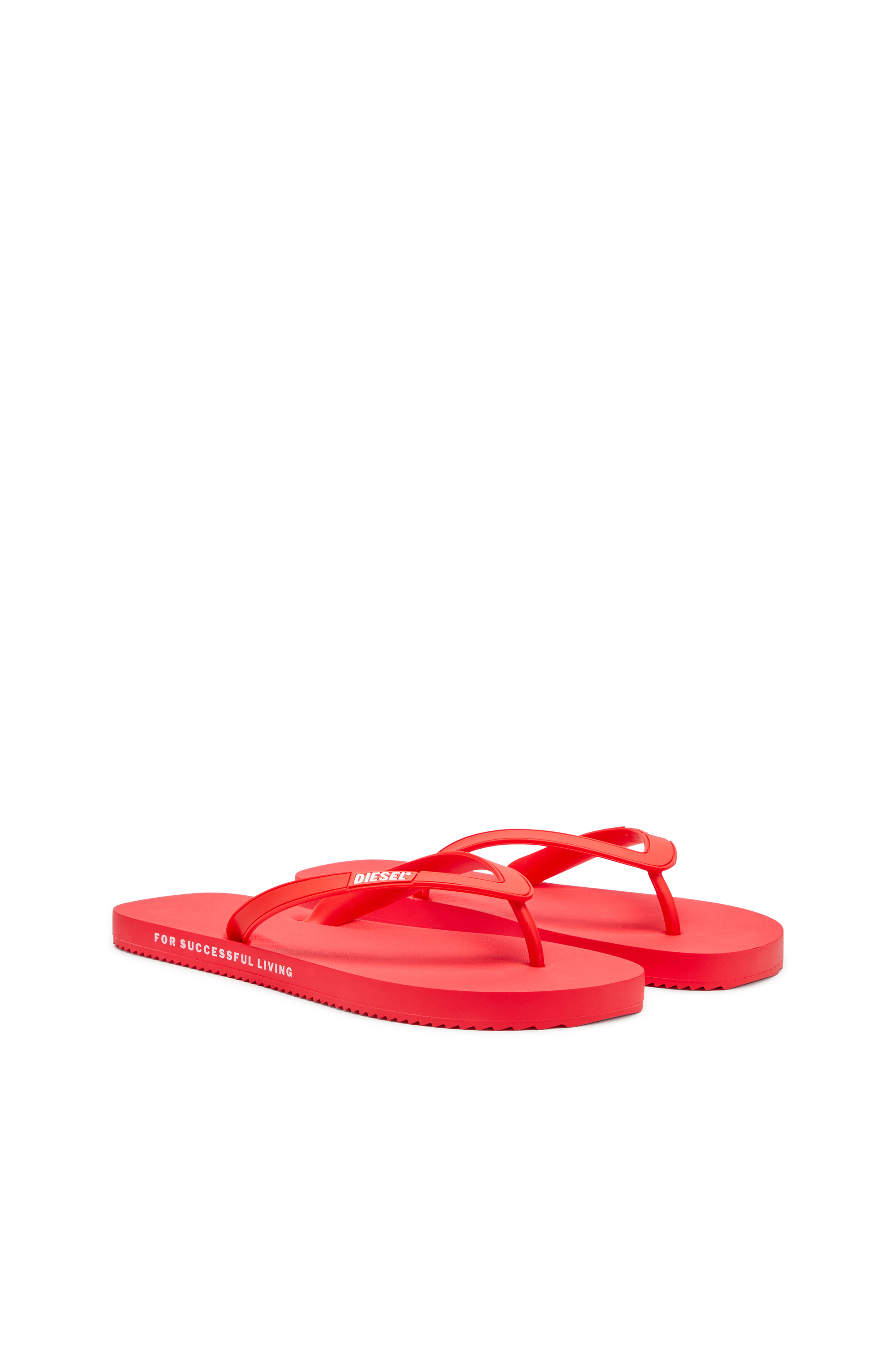 Diesel - SA-RIO, Herren Sa-Rio-Flip-Flops aus Gummi in Rot - 2