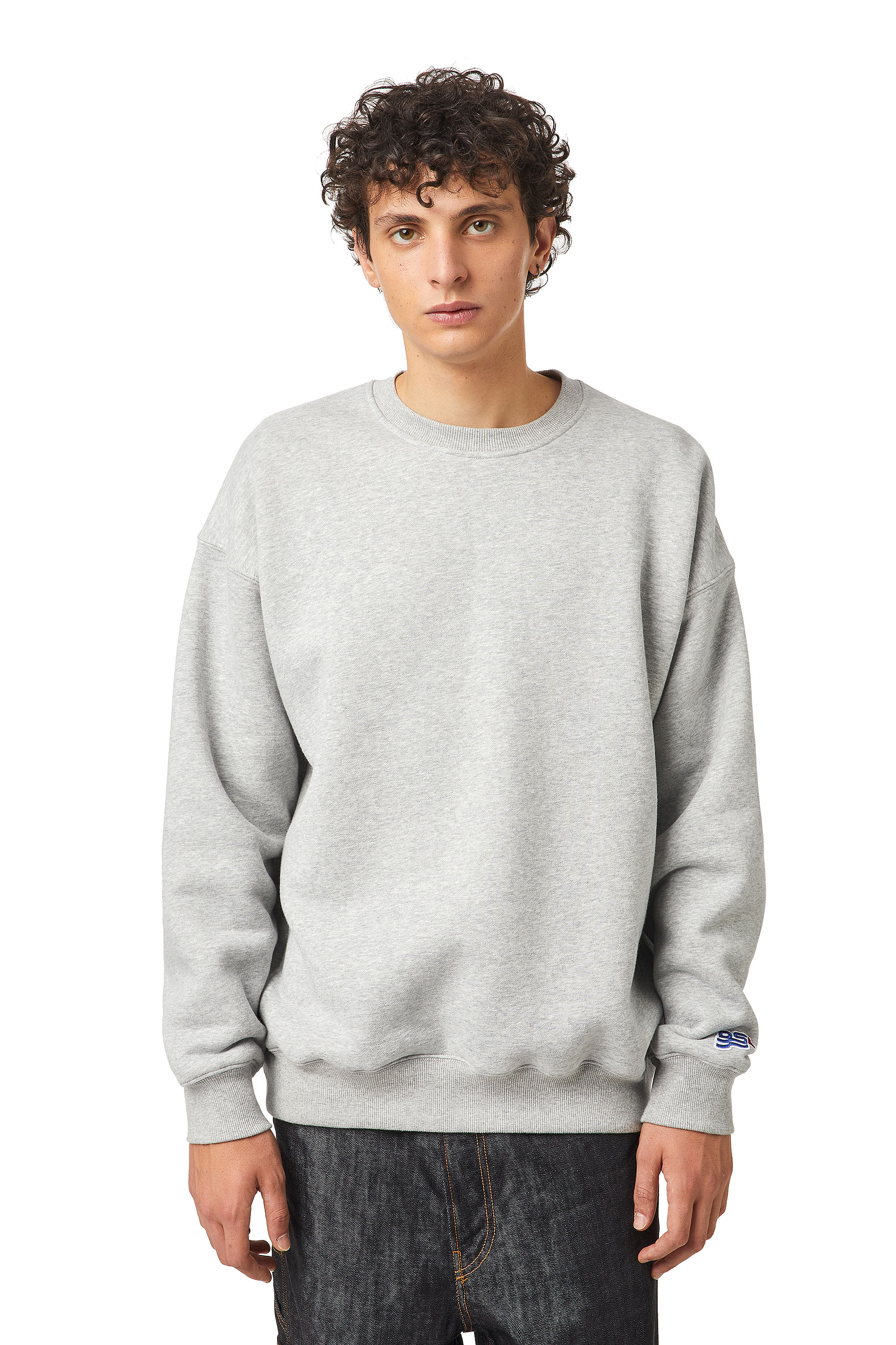 S-MART-RIB-B1, Grau - Sweatshirts