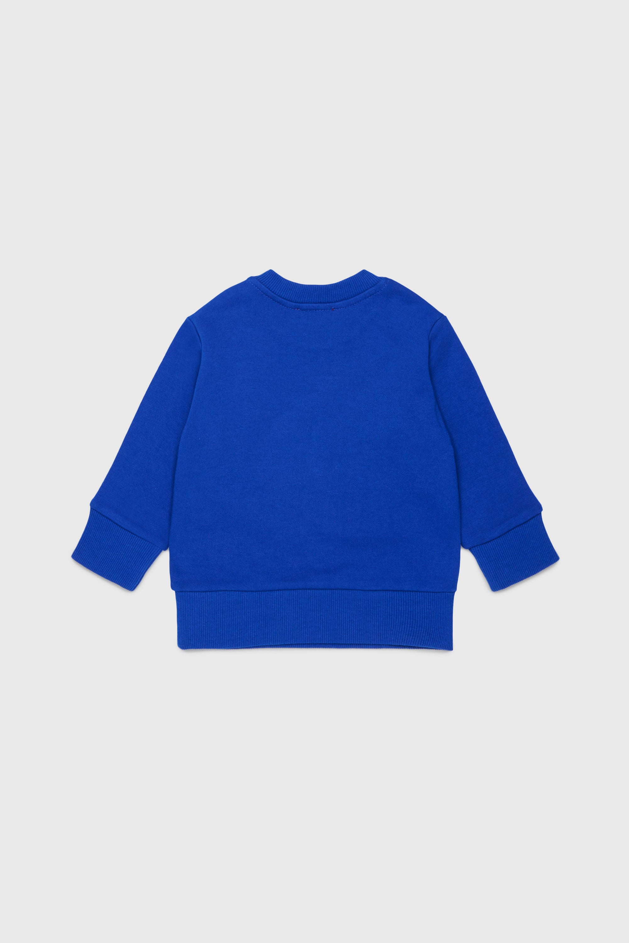 Diesel - SDSELB, Unisex's Cotton sweatshirt with logo print in Blue - 2