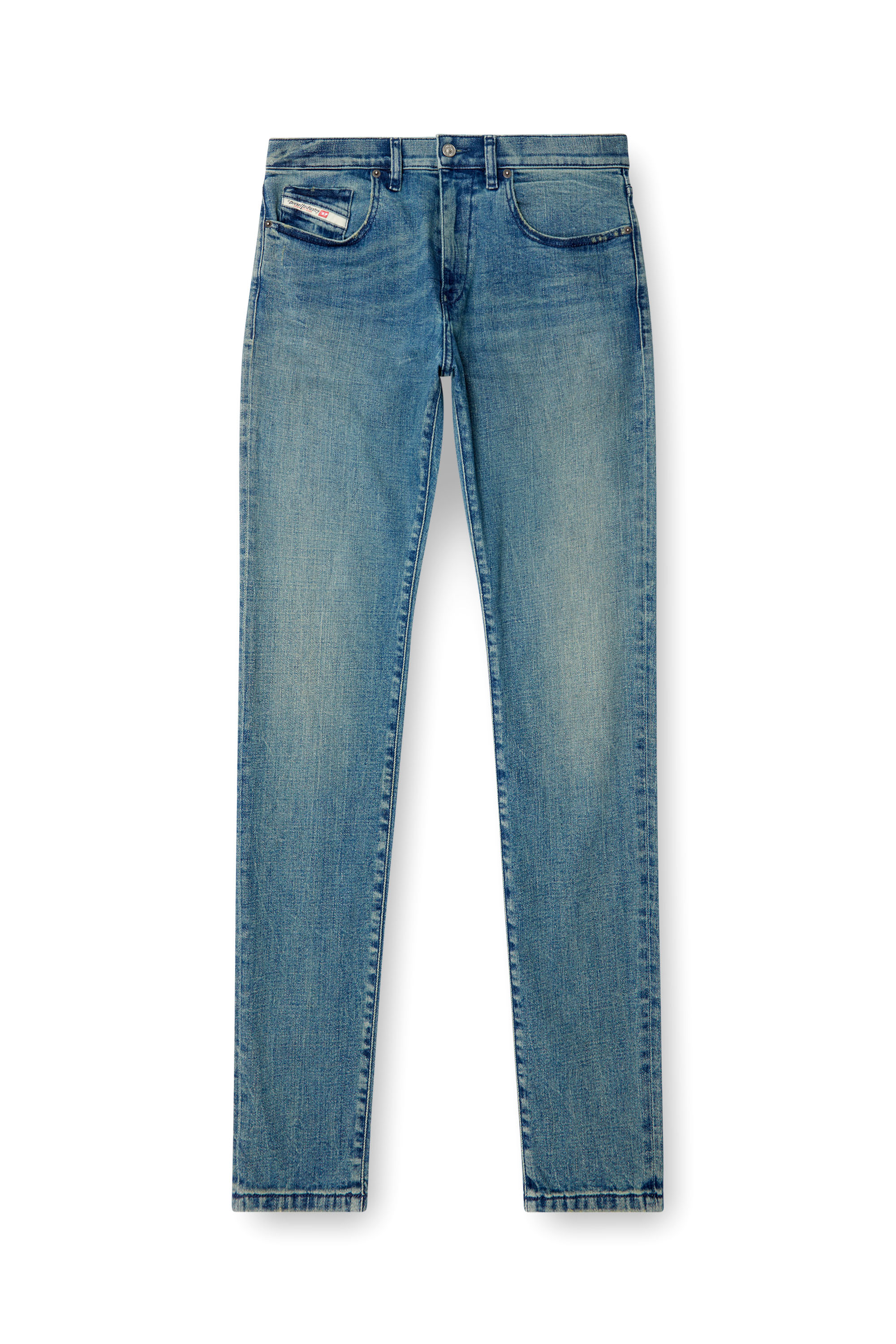 Diesel - Herren Slim Jeans 2019 D-Strukt 0BMBW, Mittelblau - 3