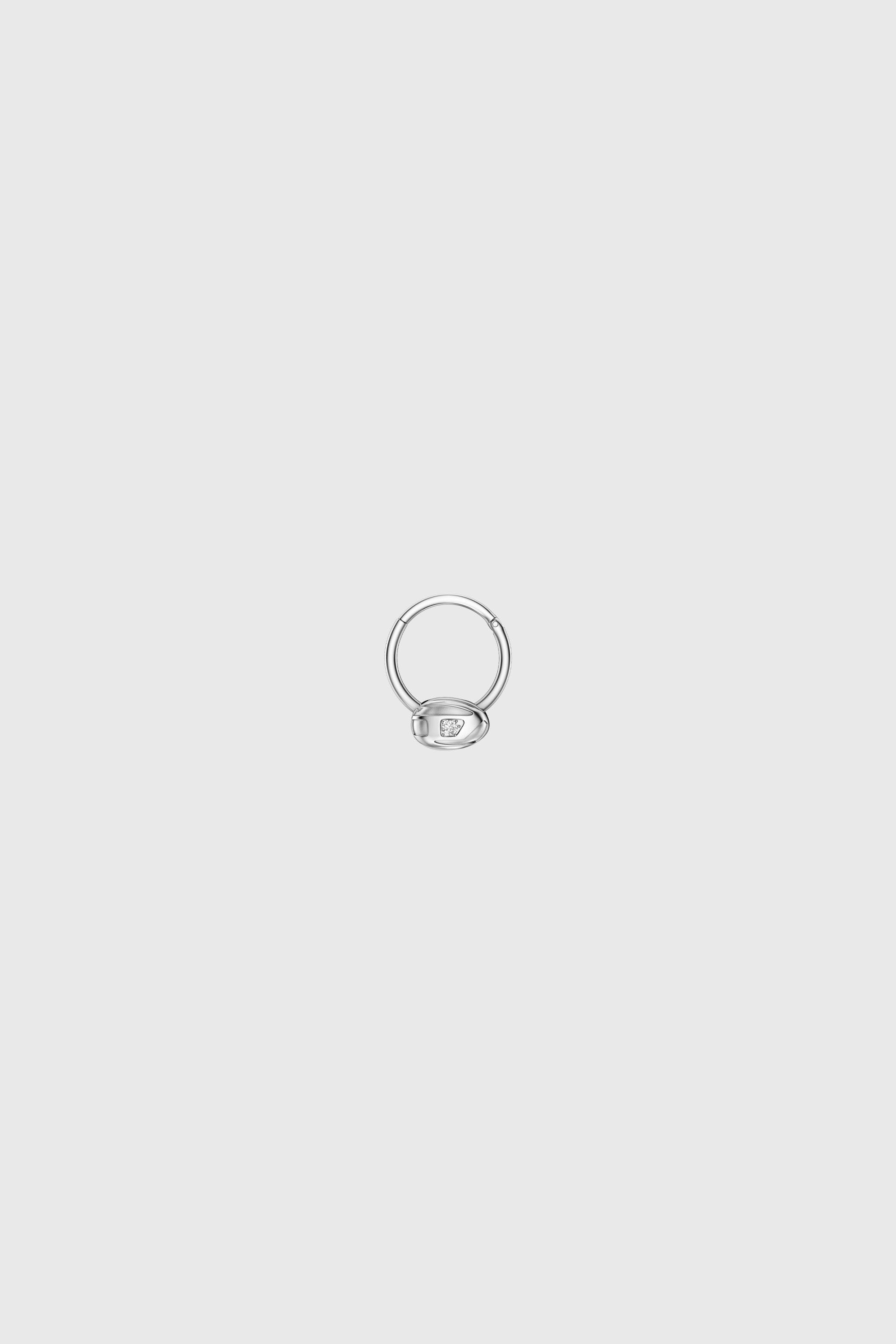 Diesel - DX1701040 JEWELLERY, Unisex Septum-Piercingschmuck aus Edelstahl in Silber - 2