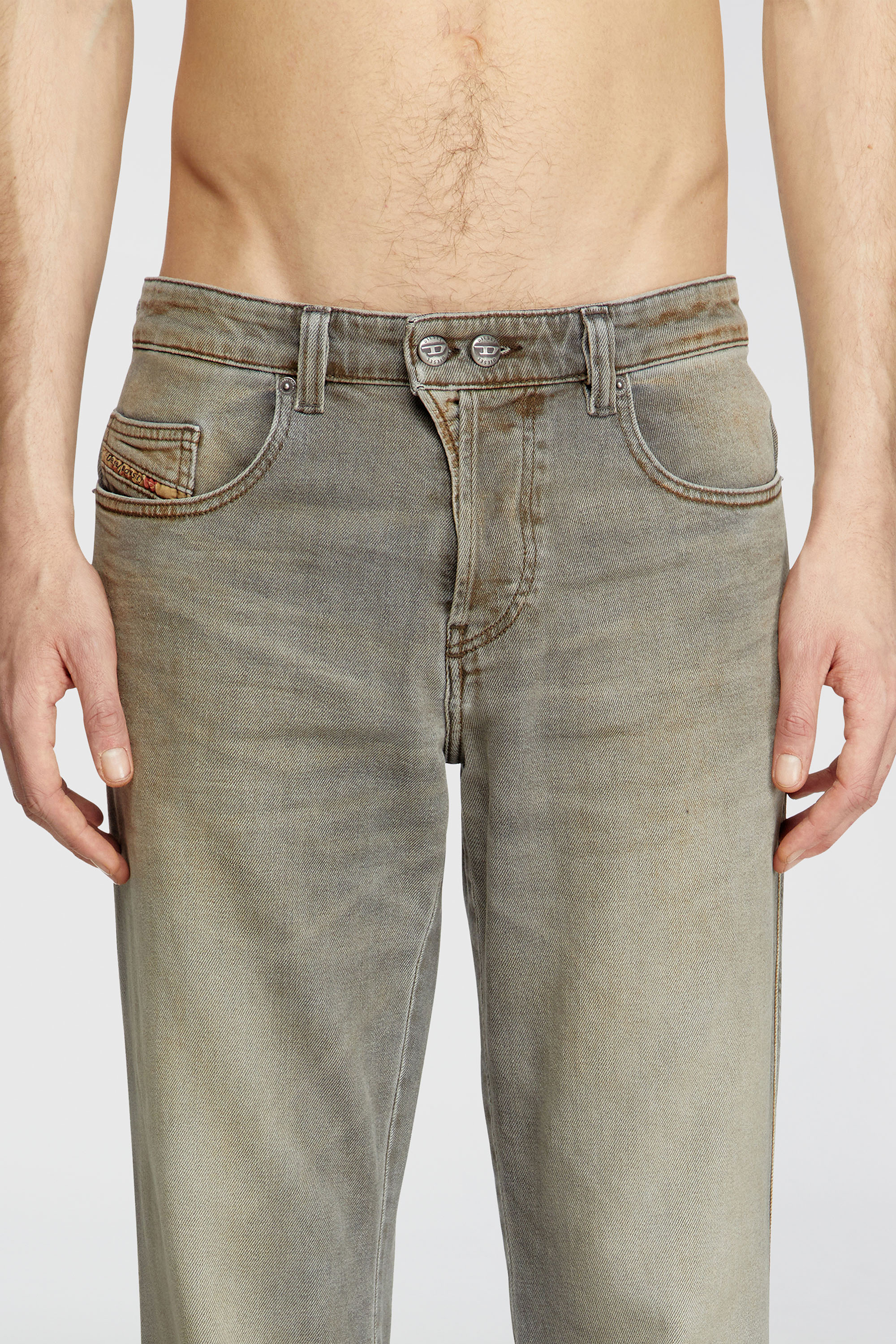 Diesel - Herren Bootcut Jeans 1998 D-Buck 09L37, Hellgrau - 5