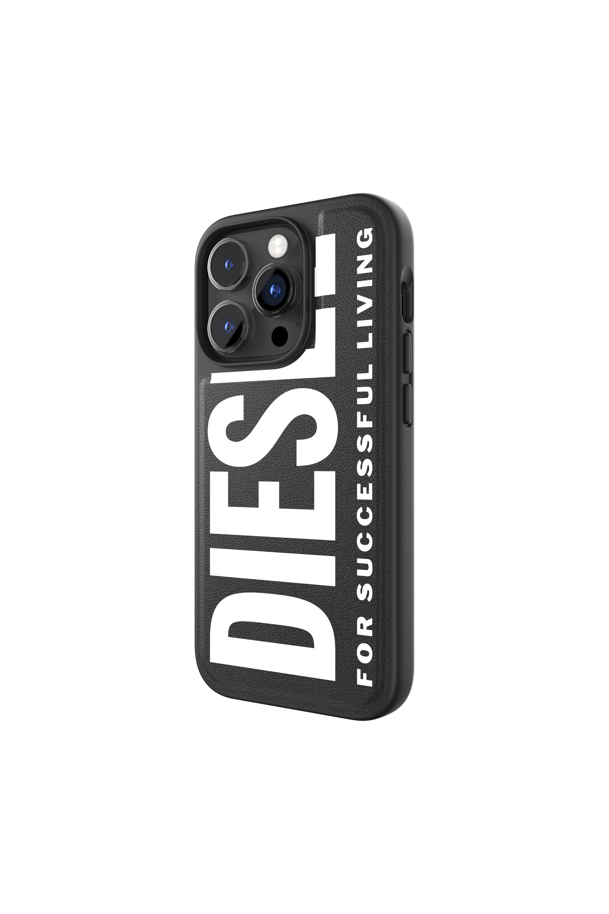 Diesel - 50257 MOULDED CASE, Unisex Handycase für iPhone 14 Pro in Schwarz - 4