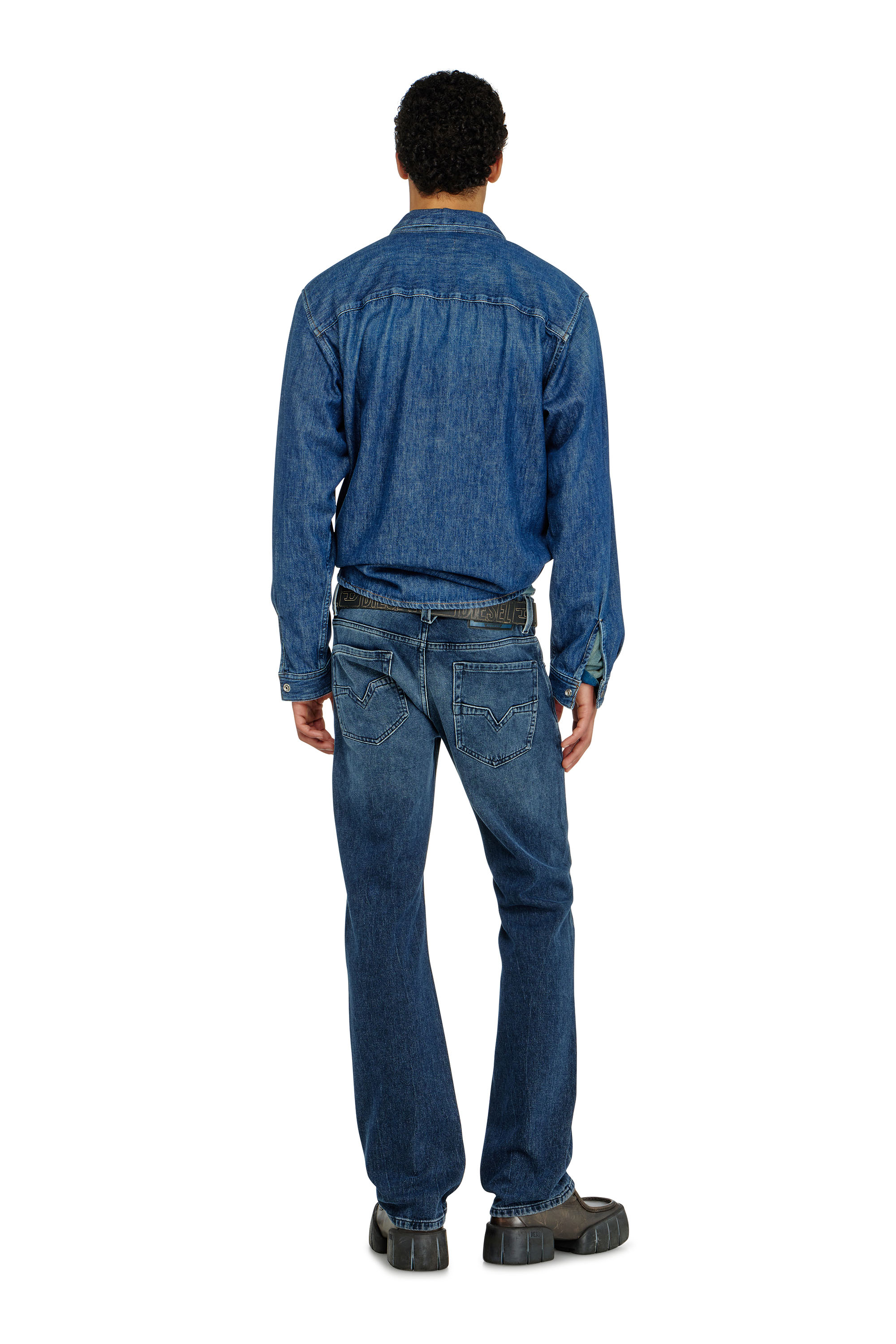 Diesel - Herren Regular Jeans 1985 Larkee 0KBBM, Dunkelblau - 4