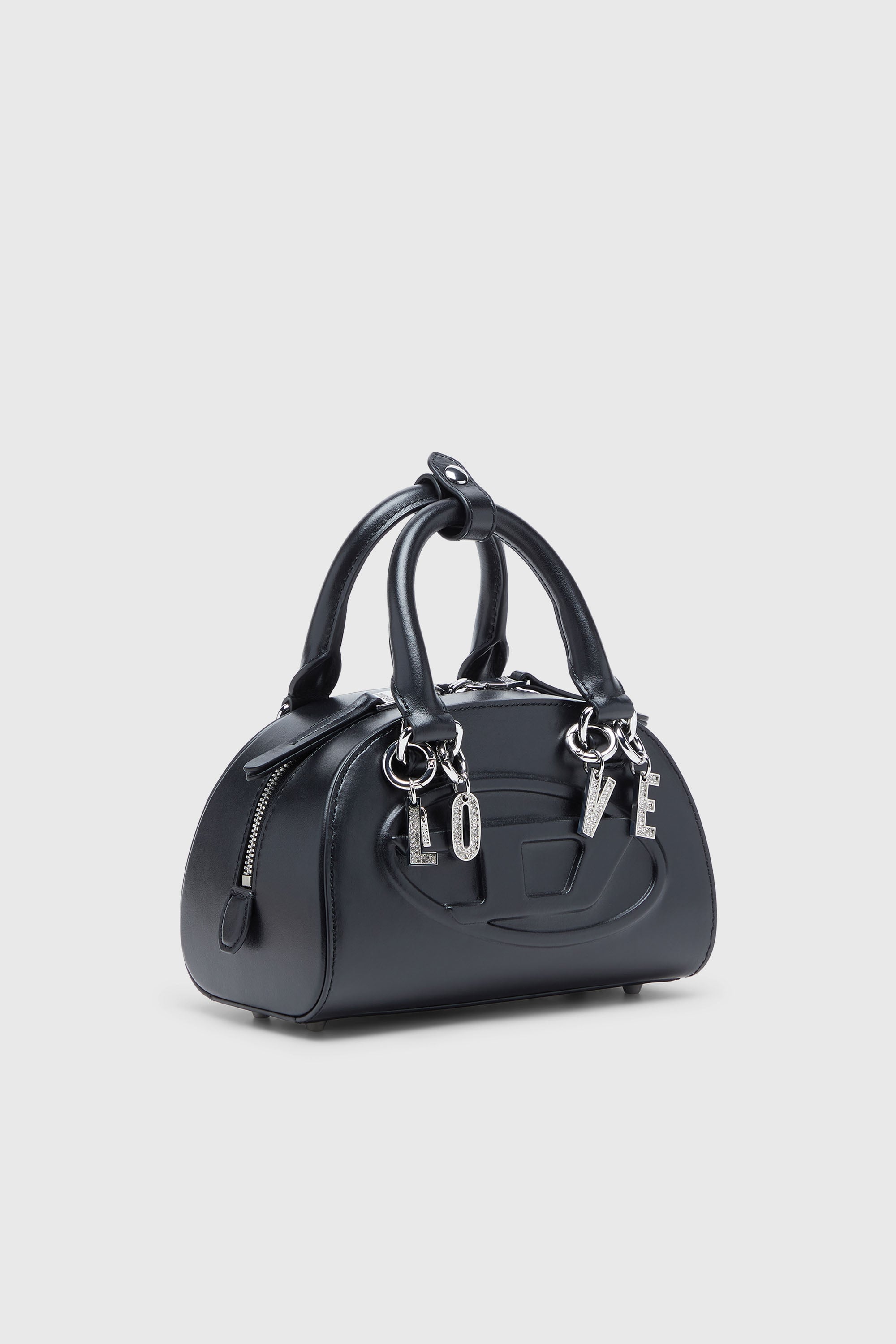 Diesel - CHARM-LOVE, Damen Metallschl&uuml;sselanh&auml;nger mit LOVE-Anh&auml;ngern in Silber - 2