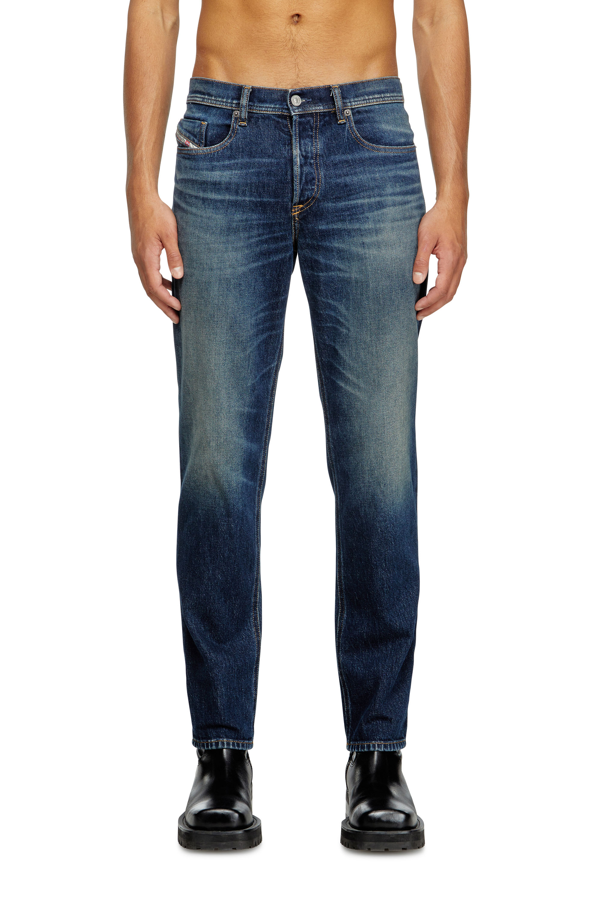 Diesel - Herren Regular Jeans 2023 D-Finitive 09M10, Dunkelblau - 1