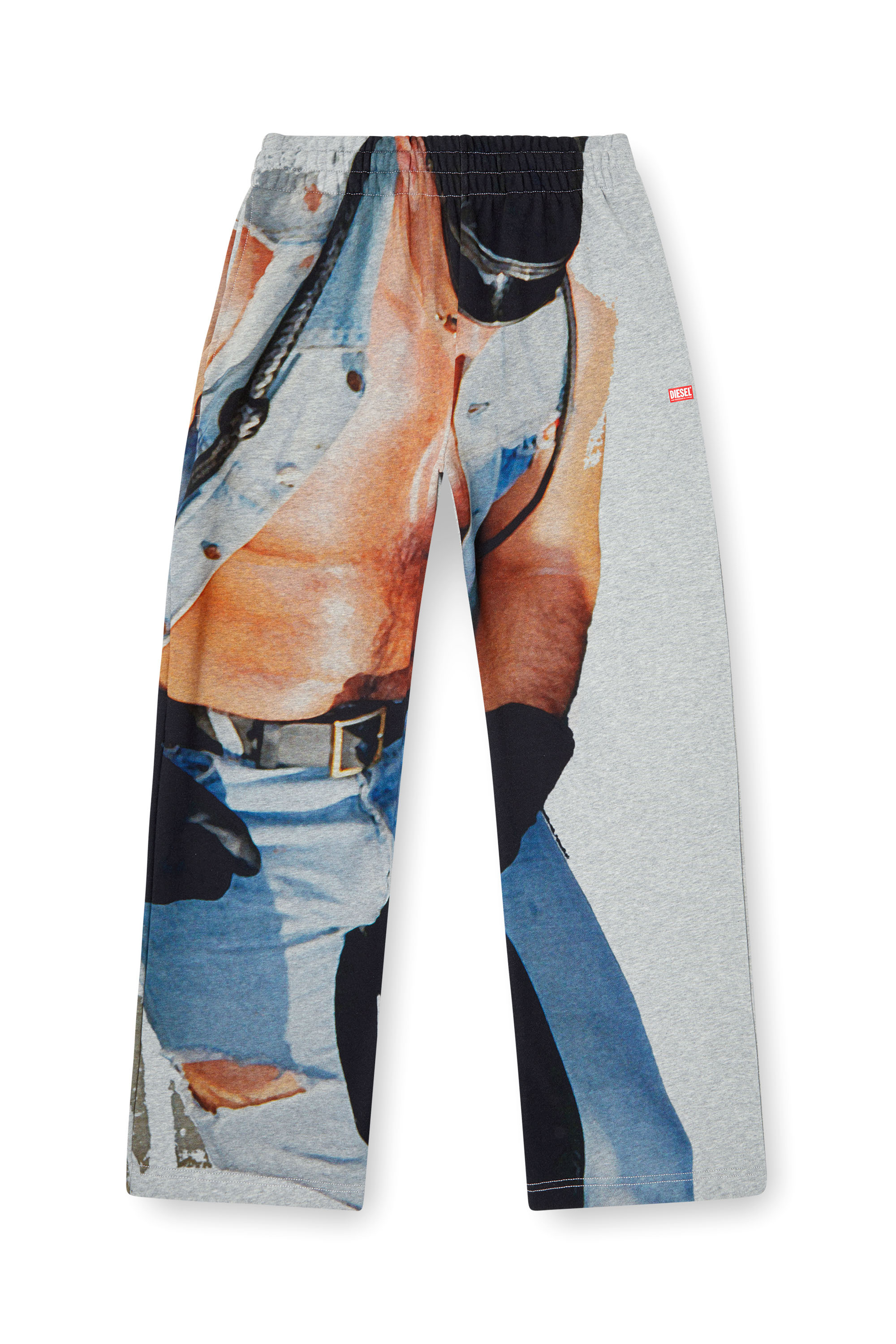 Diesel - PR-P-MARTAINS-TOM25, Unisex Sweathose mit Grafik-Print in Grau - 2