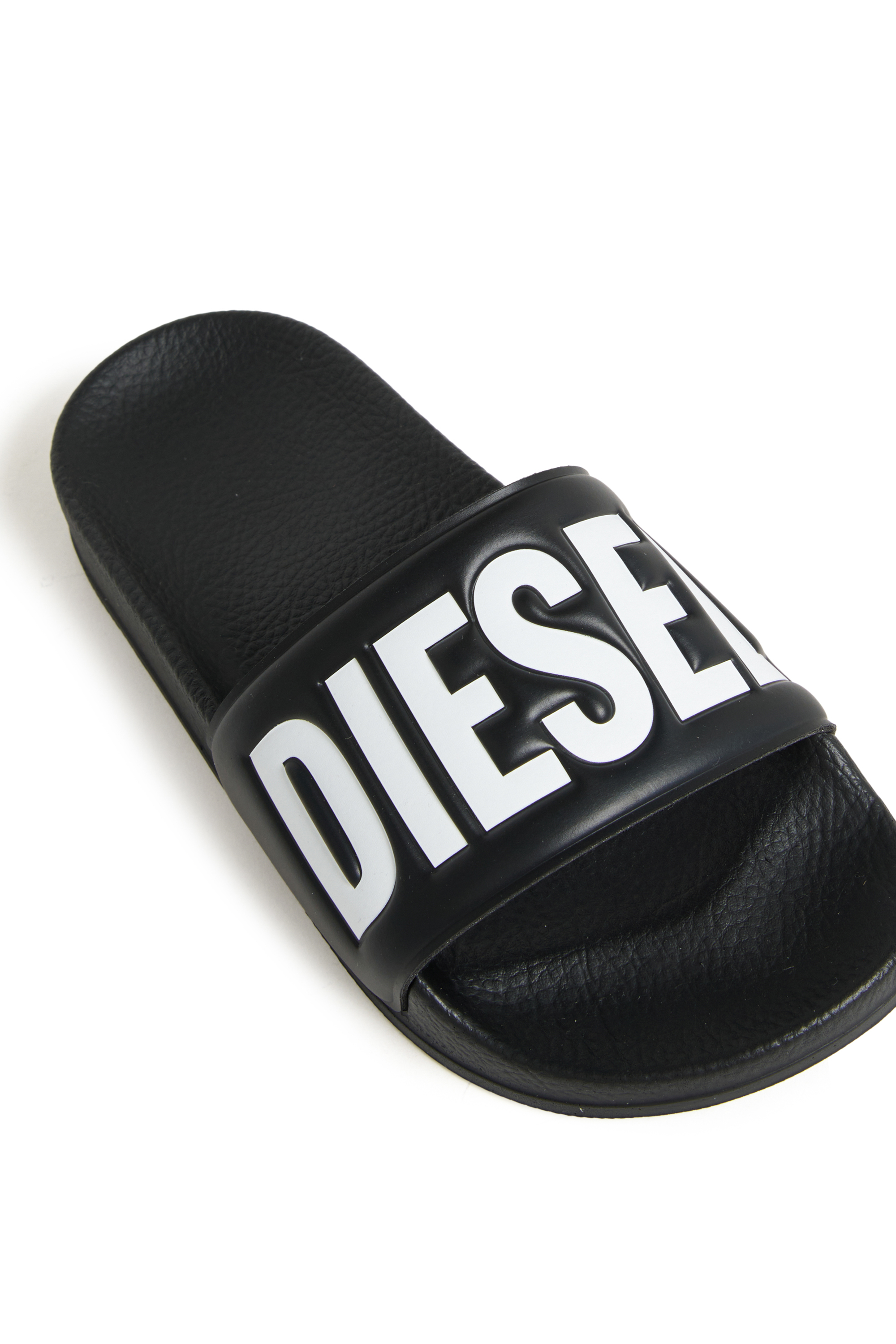 Diesel - SA-BWBISQOF, Unisex SA-BWBISQOF-Folien mit gepr&auml;gtem Logo in Schwarz - 4